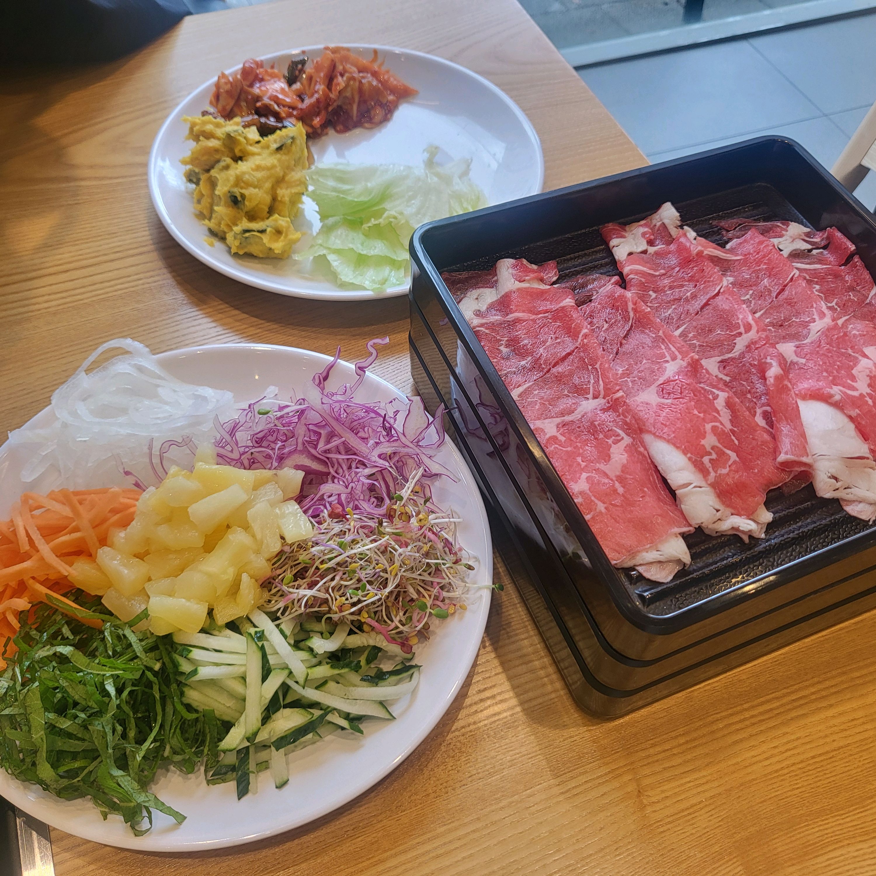고기도 무한 야채도 무한이에요! - 양산 증산 맛집 샤브20 양산증산점
