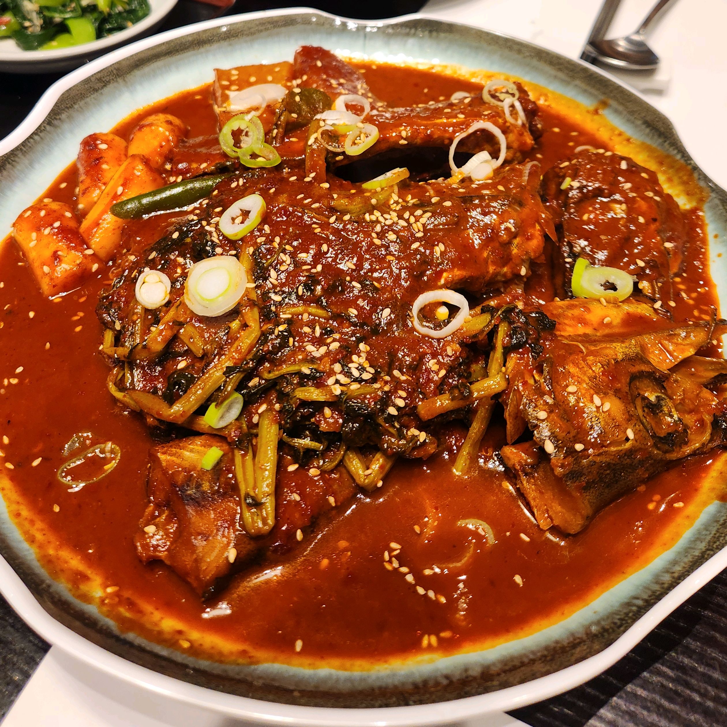 Hanjeongsik of Pilnyeo, a famous restaurant in Ogeum-dong, Songpa-gu, Seoul