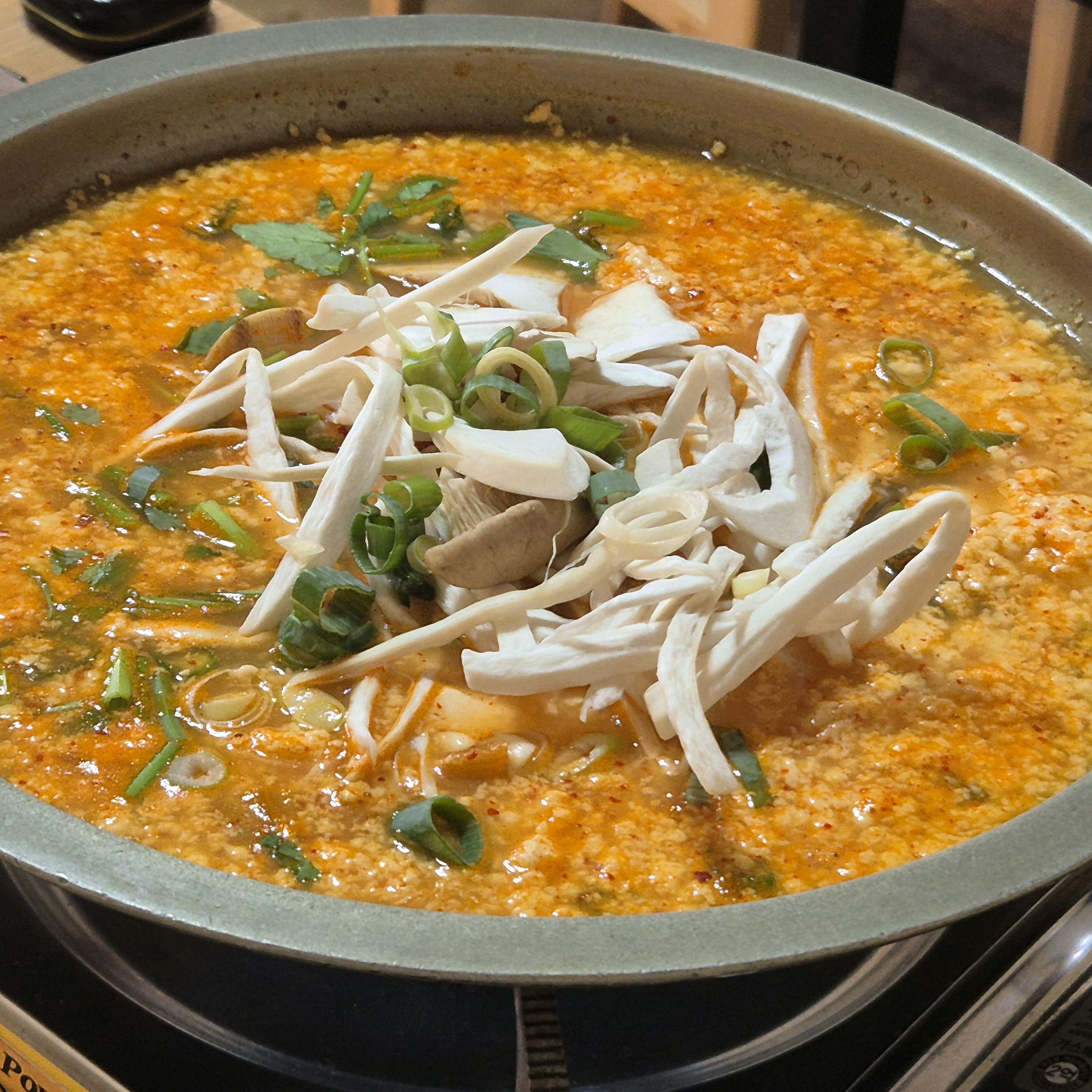 두부가 부드러워서 너무 맛있게 먹었습니다! - 경포대 맛집 초당토박이할머니순두부
