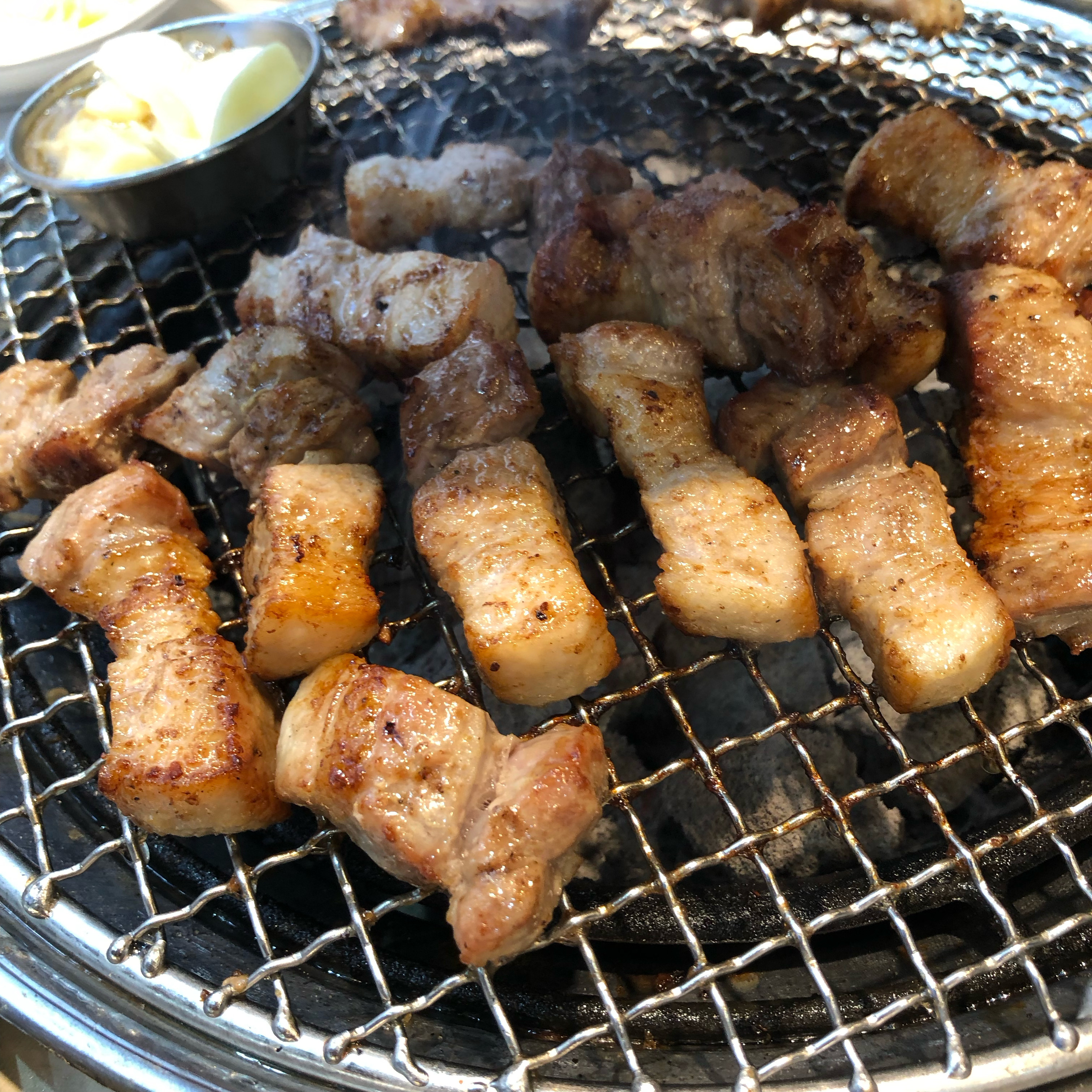 가성비 좋은 인천 논현동 맛집✨ 돼지갈비 등갈비 삼겹 껍데기 다 맛있어요! 떡볶이 잡채 튀
