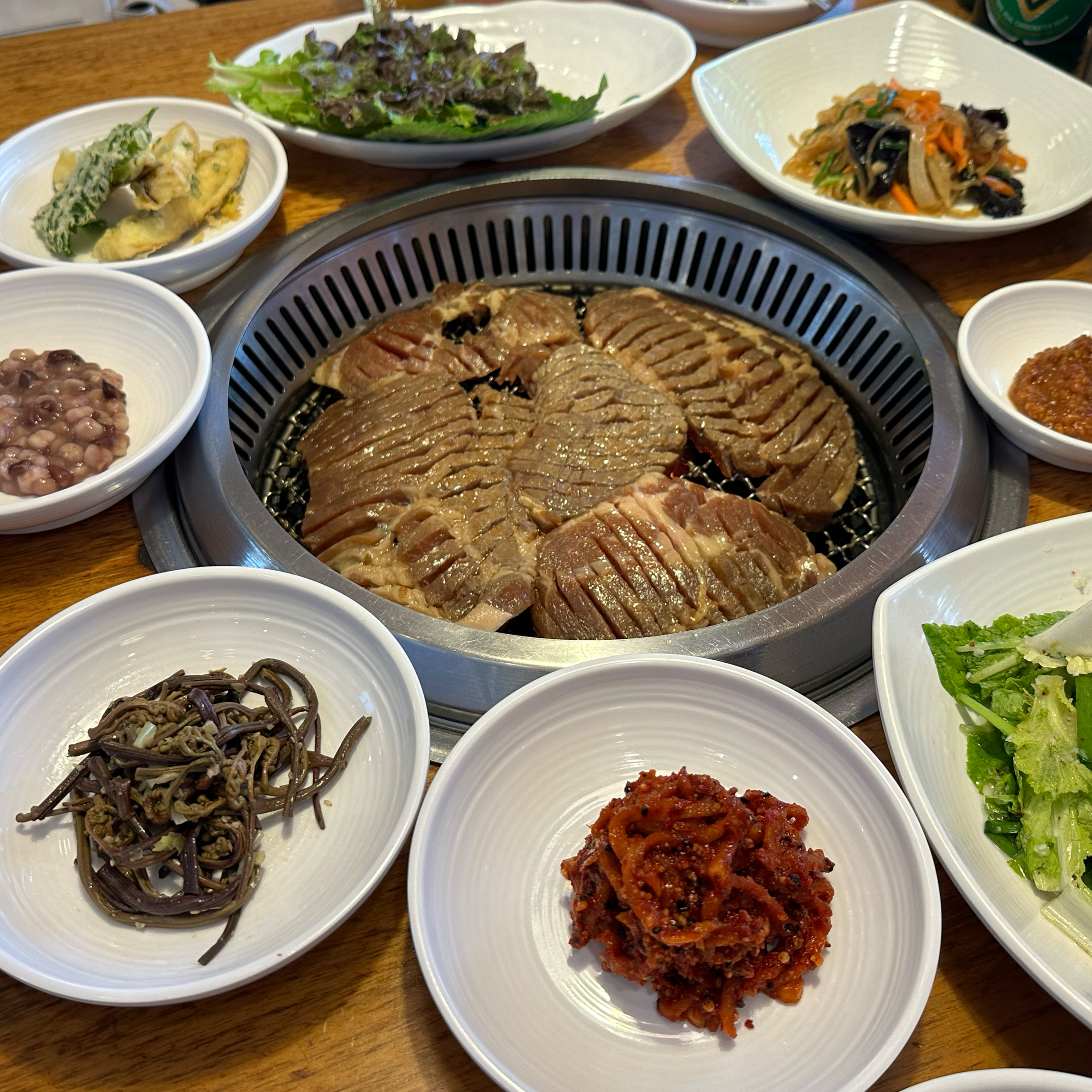 돼지갈비 맛있어요!! - 불당동 맛집 천지연 천안시청점