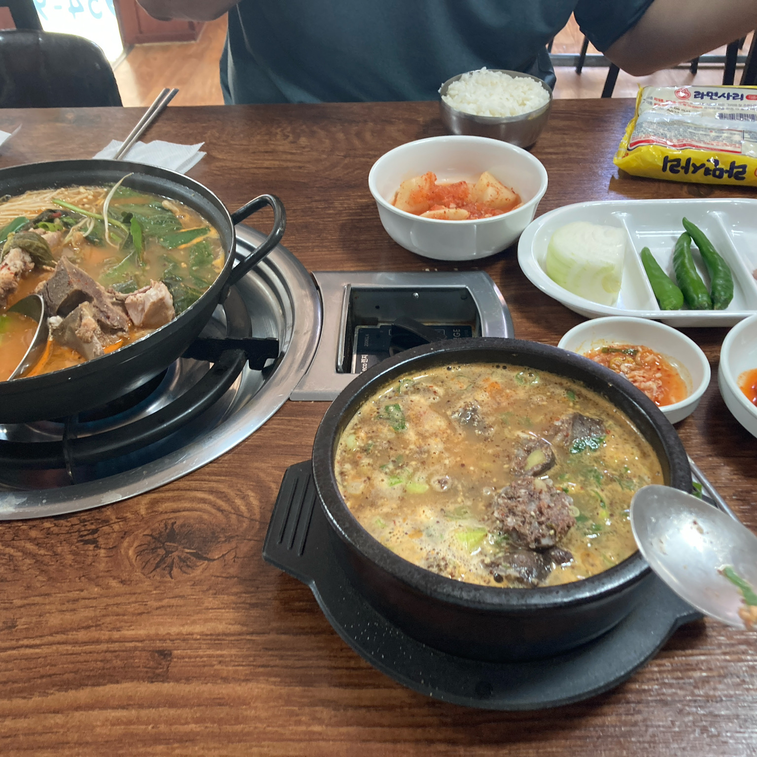 
서울시 도봉구 방학동 맛집 아바이순대감자탕