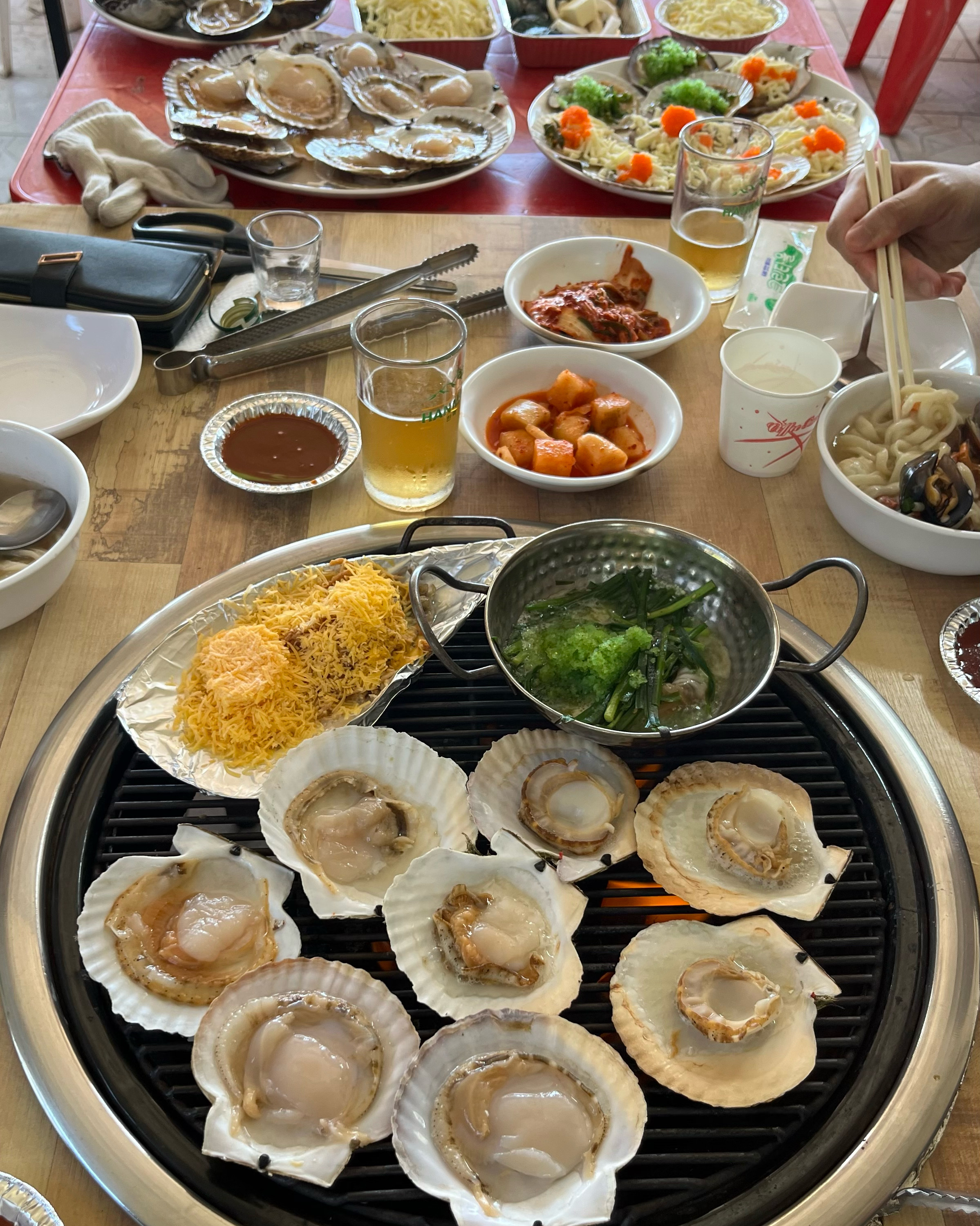 [을왕리 맛집 행운조개구이칼국수] 직접 가본 로컬 리뷰