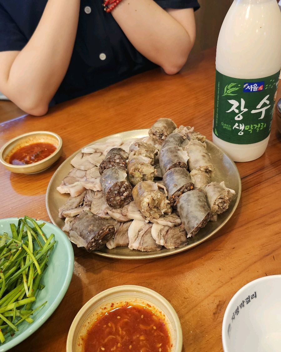 서울시 강남구 일원동 맛집 신의주찹쌀순대