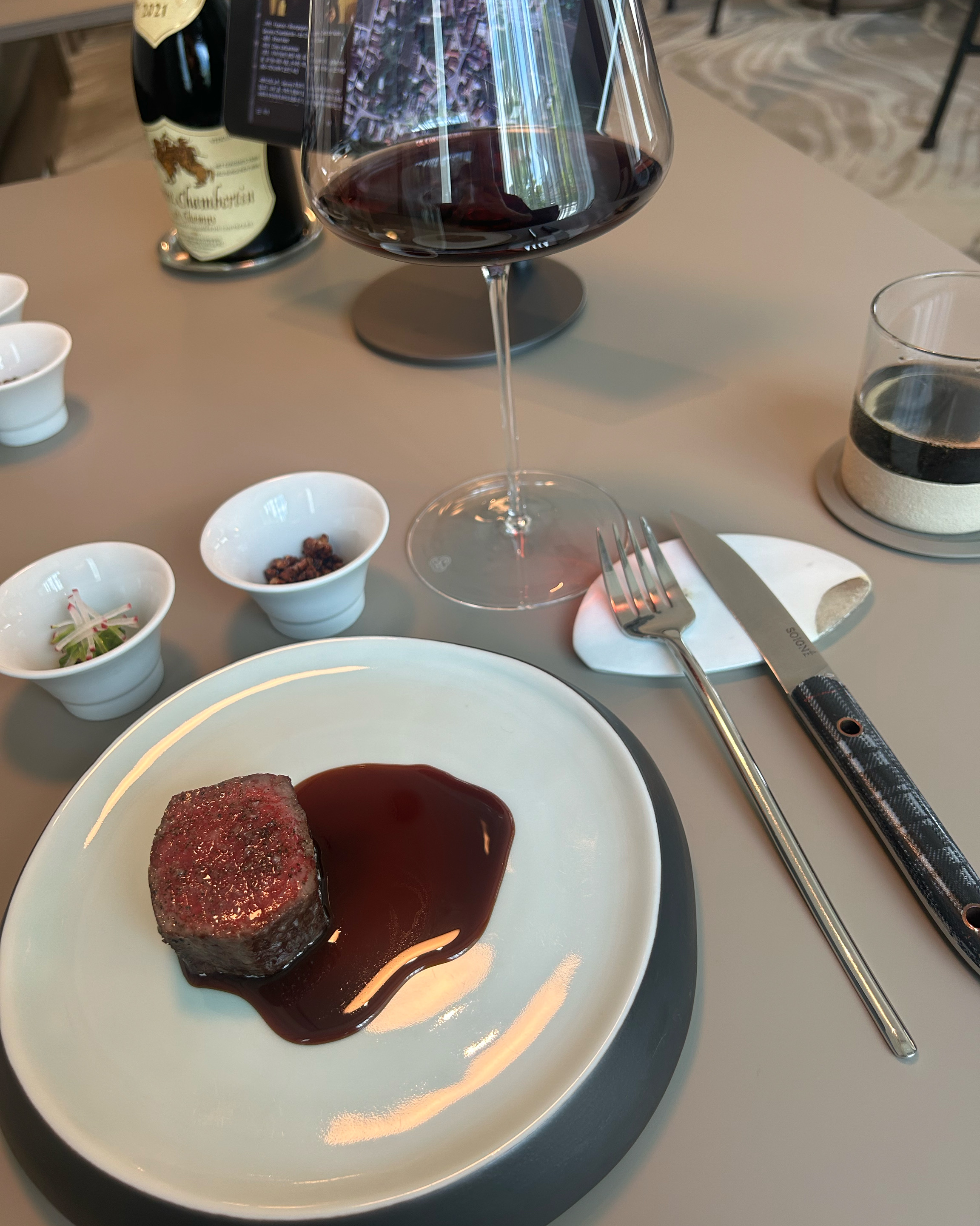Swanye, a high-end dining restaurant near Hakdong Station, Seoul, Korea
