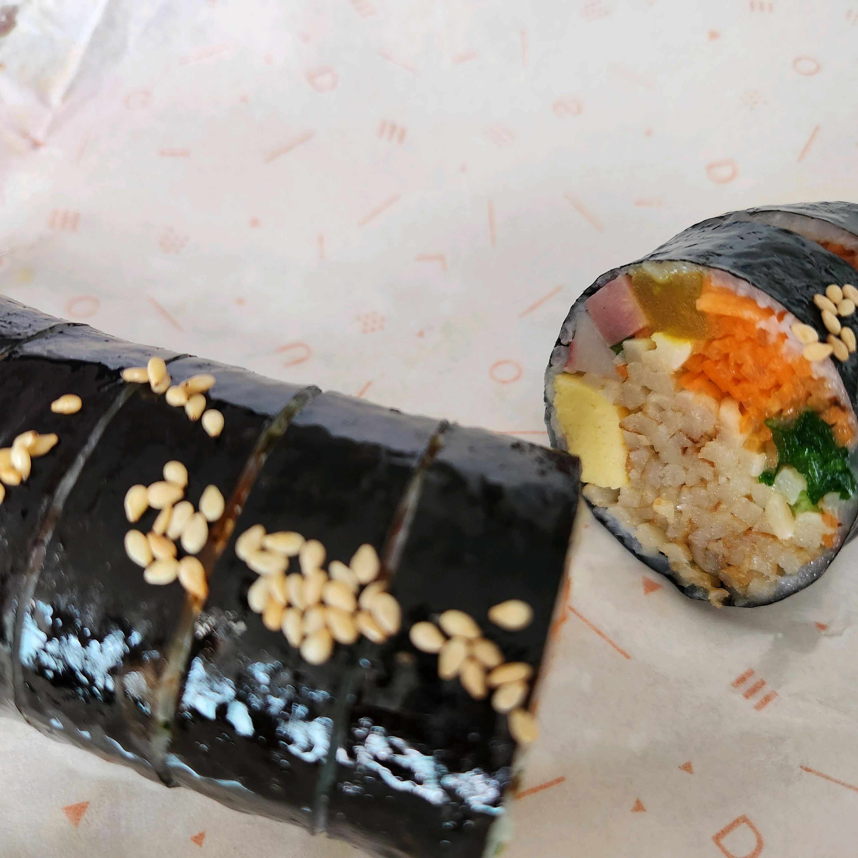 
양평역식당 김밥예쁘게드세요