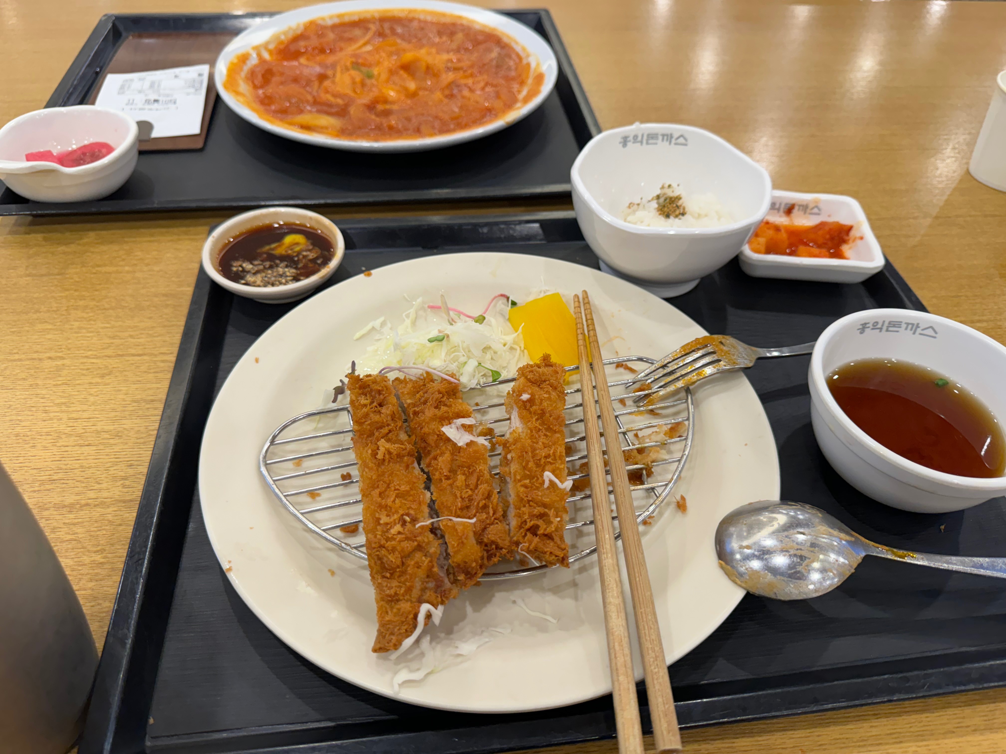 돈까스 나오자마자 다식어서 이거 왜이러냐 물었더니 - 남양주 진접 맛집 홍익돈까스 남양주진접점