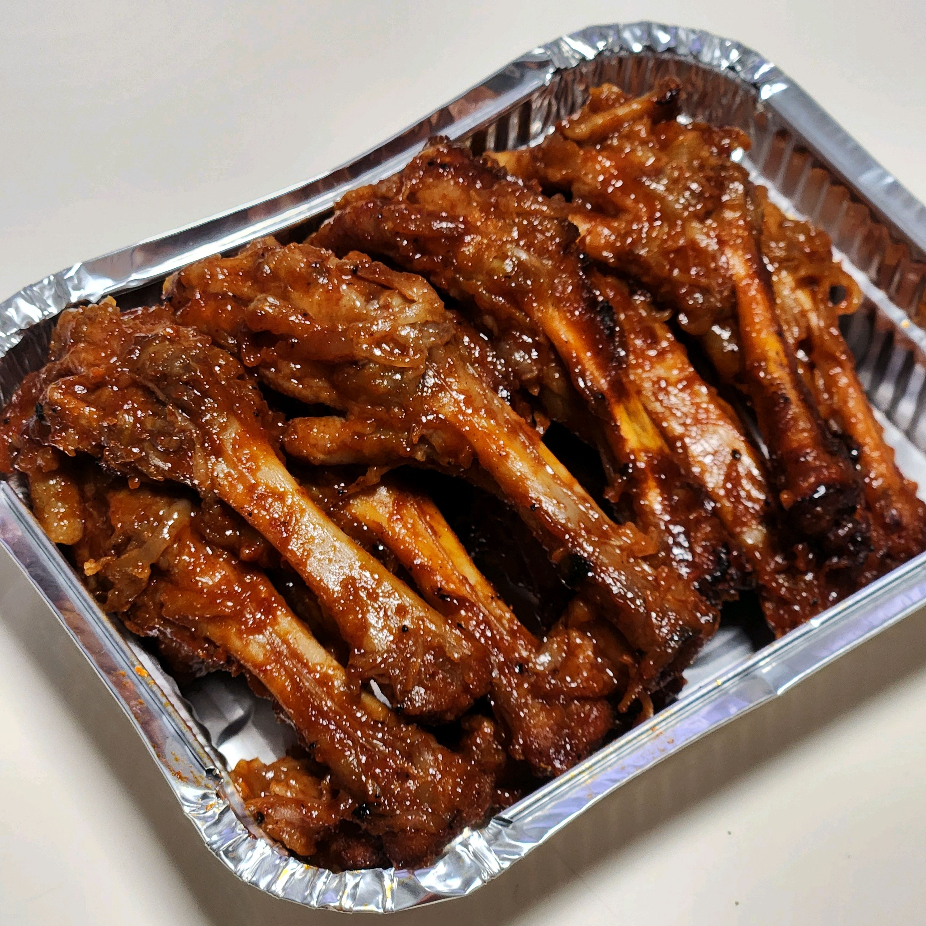 야들야들 쫀득쫀득 숯불향은 덤 - 천호동 맛집 화구닭발 본점