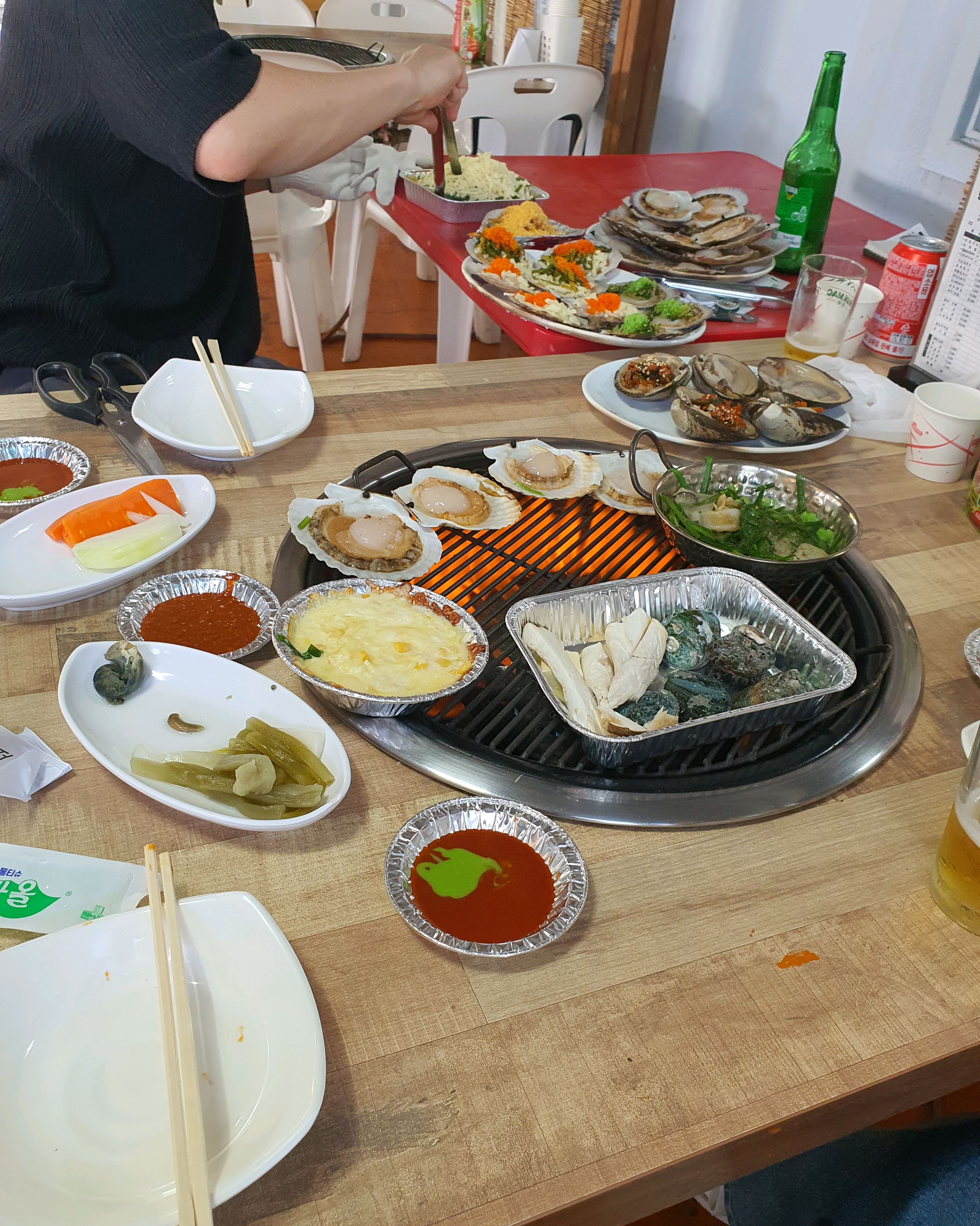 [을왕리 맛집 행운조개구이칼국수] 직접 가본 로컬 리뷰