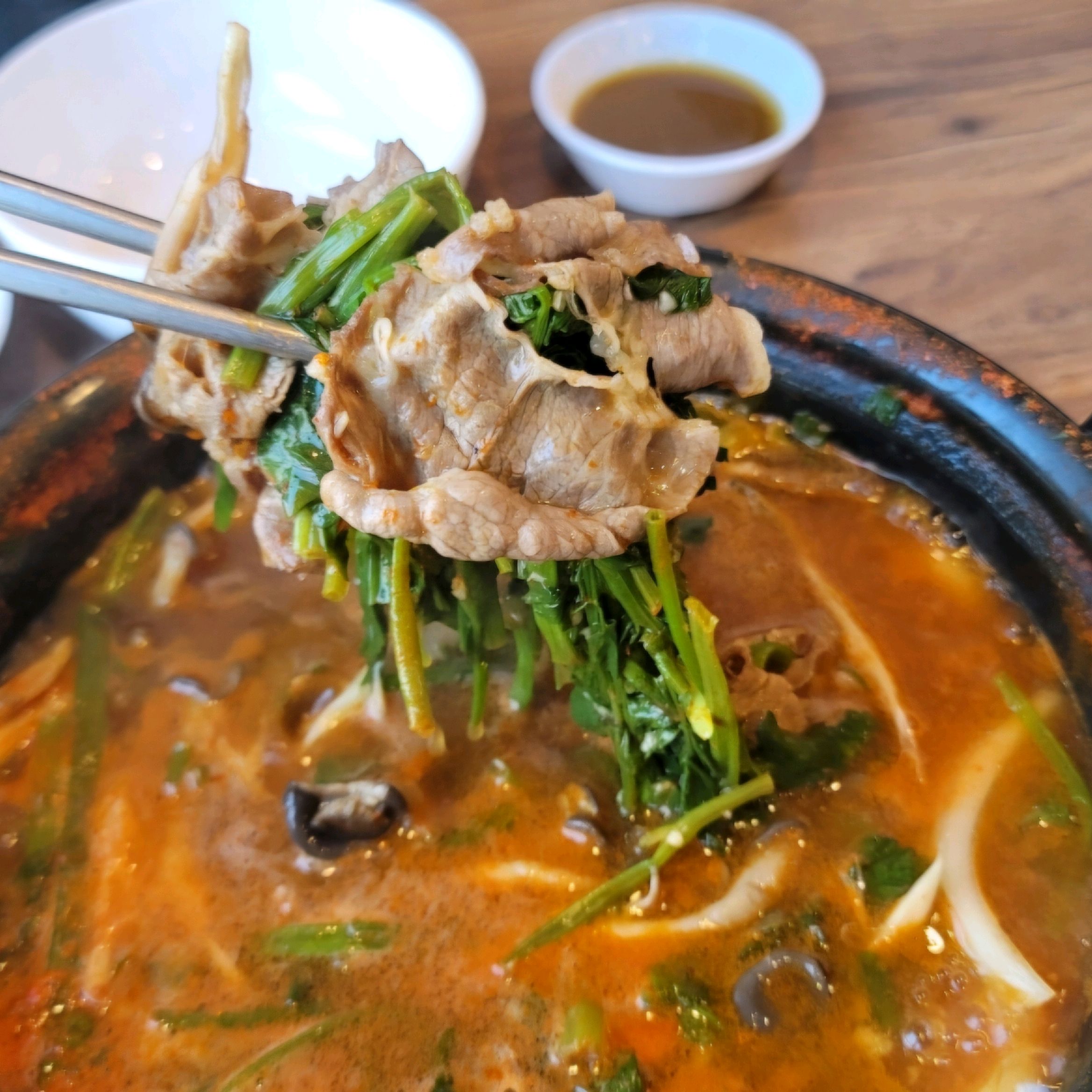 
서울시 중랑구 망우동 맛집 등촌동샤브칼국수 망우본점