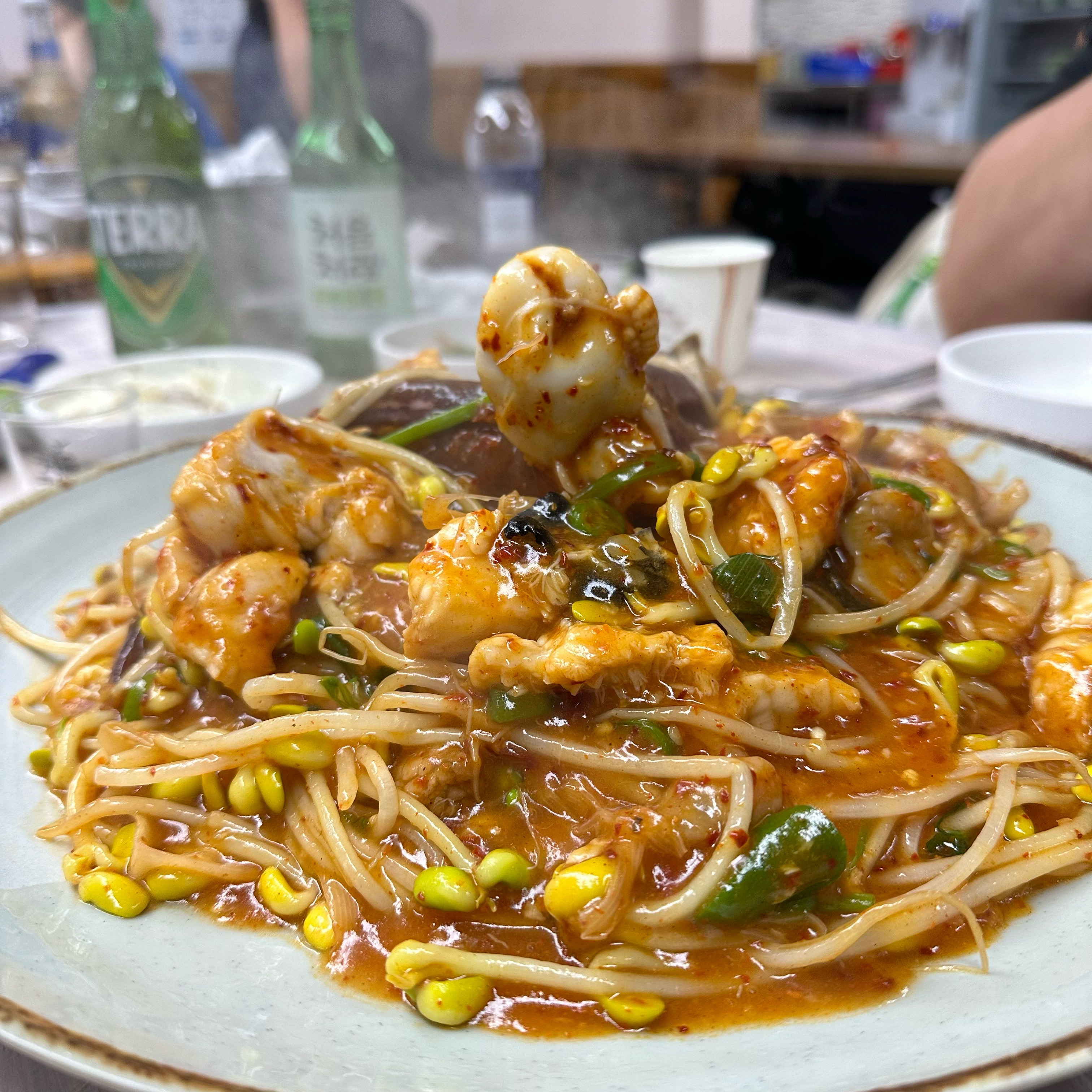  한국 서울 신도림역 주변 해물찜 전문점 이실이네
