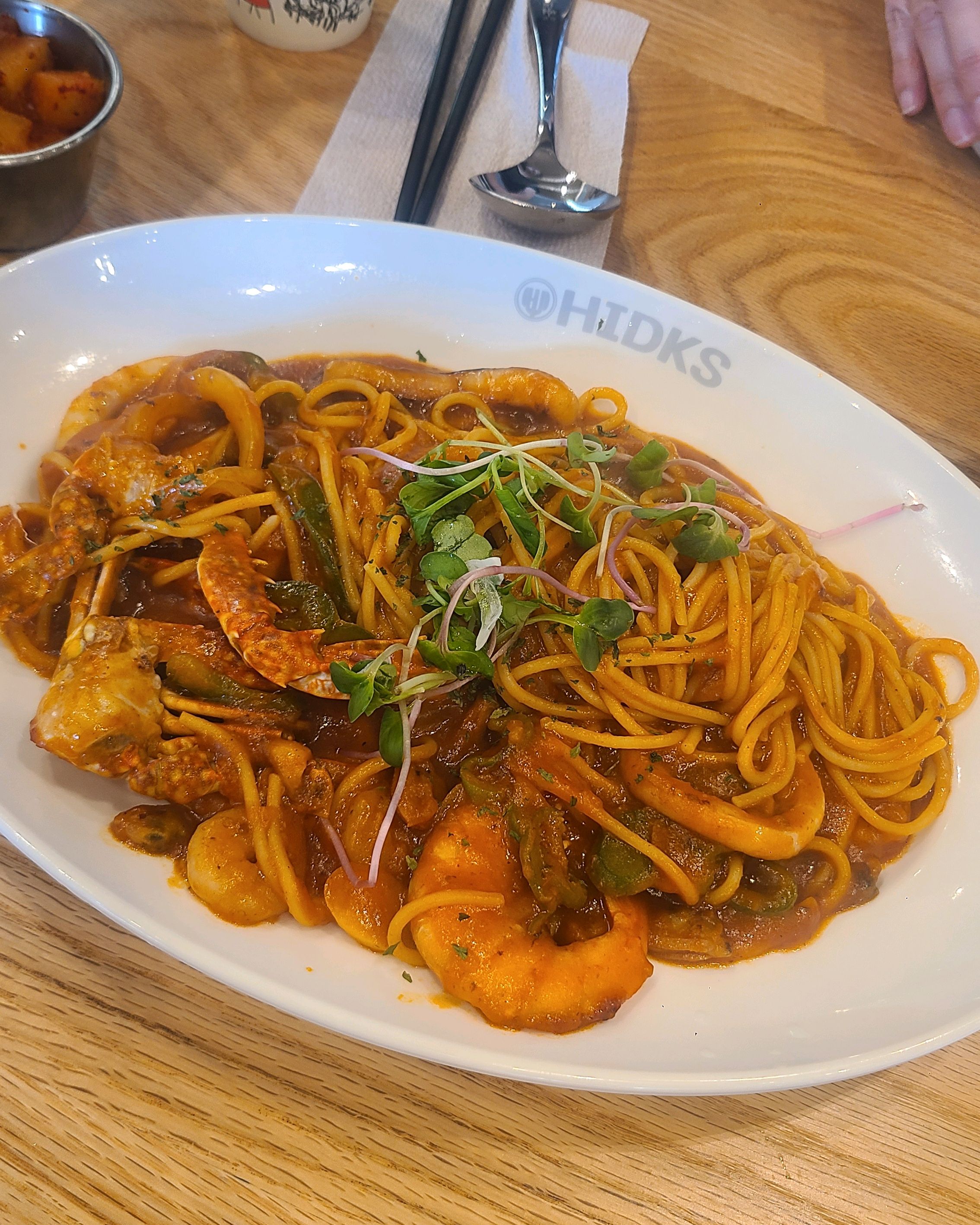 스파게티맛있었어요 - 영천 맛집 홍익돈까스 영천점