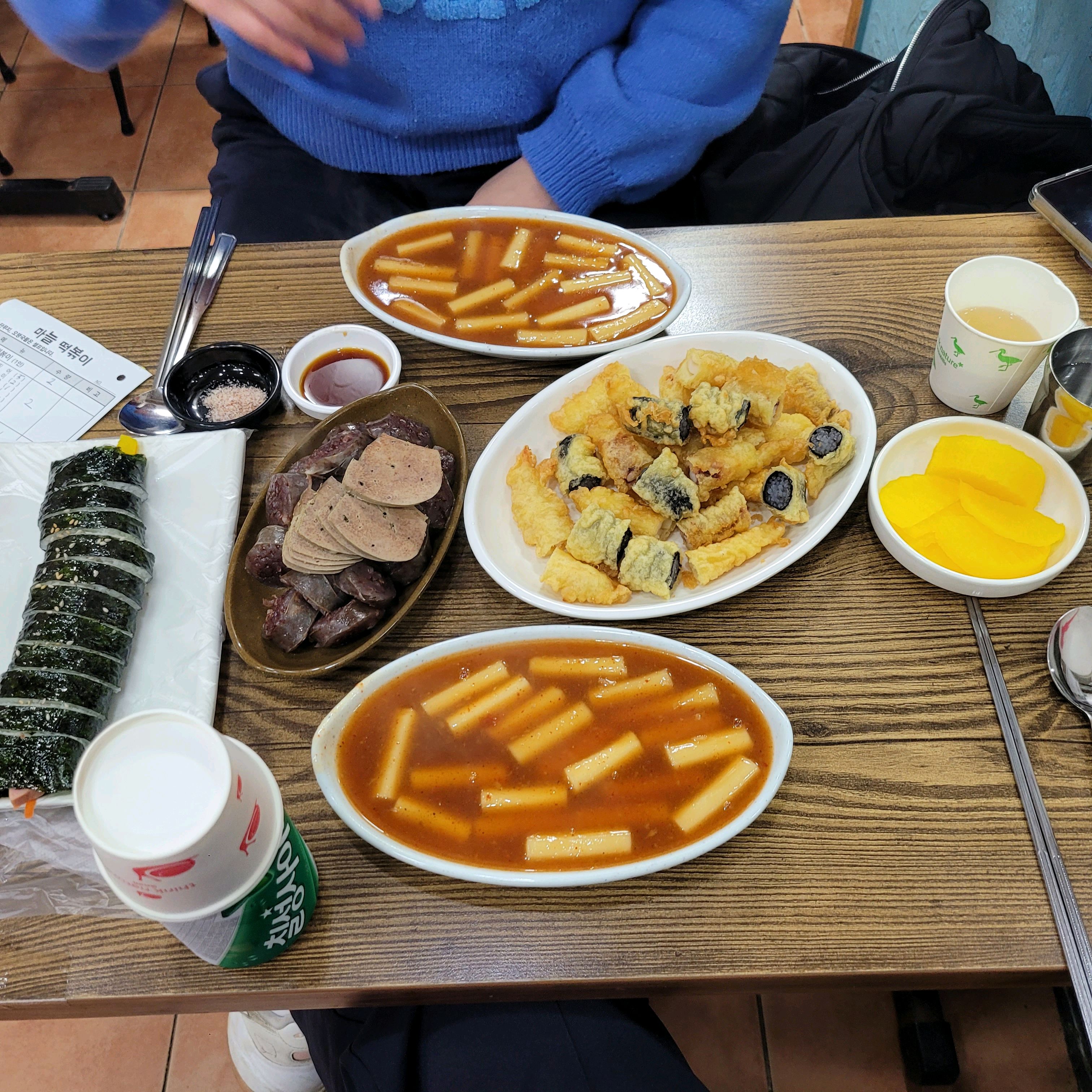 
천안역식당 마늘떡볶이