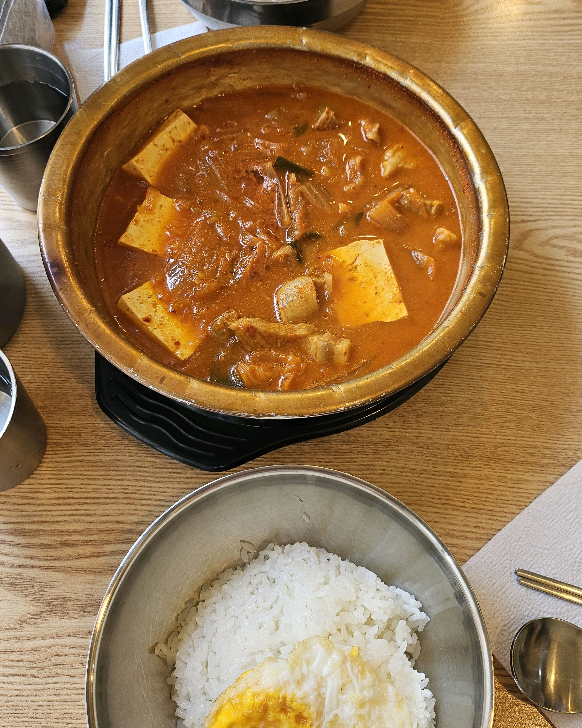  신도림역 한방 오리백숙 가랑삼계탕