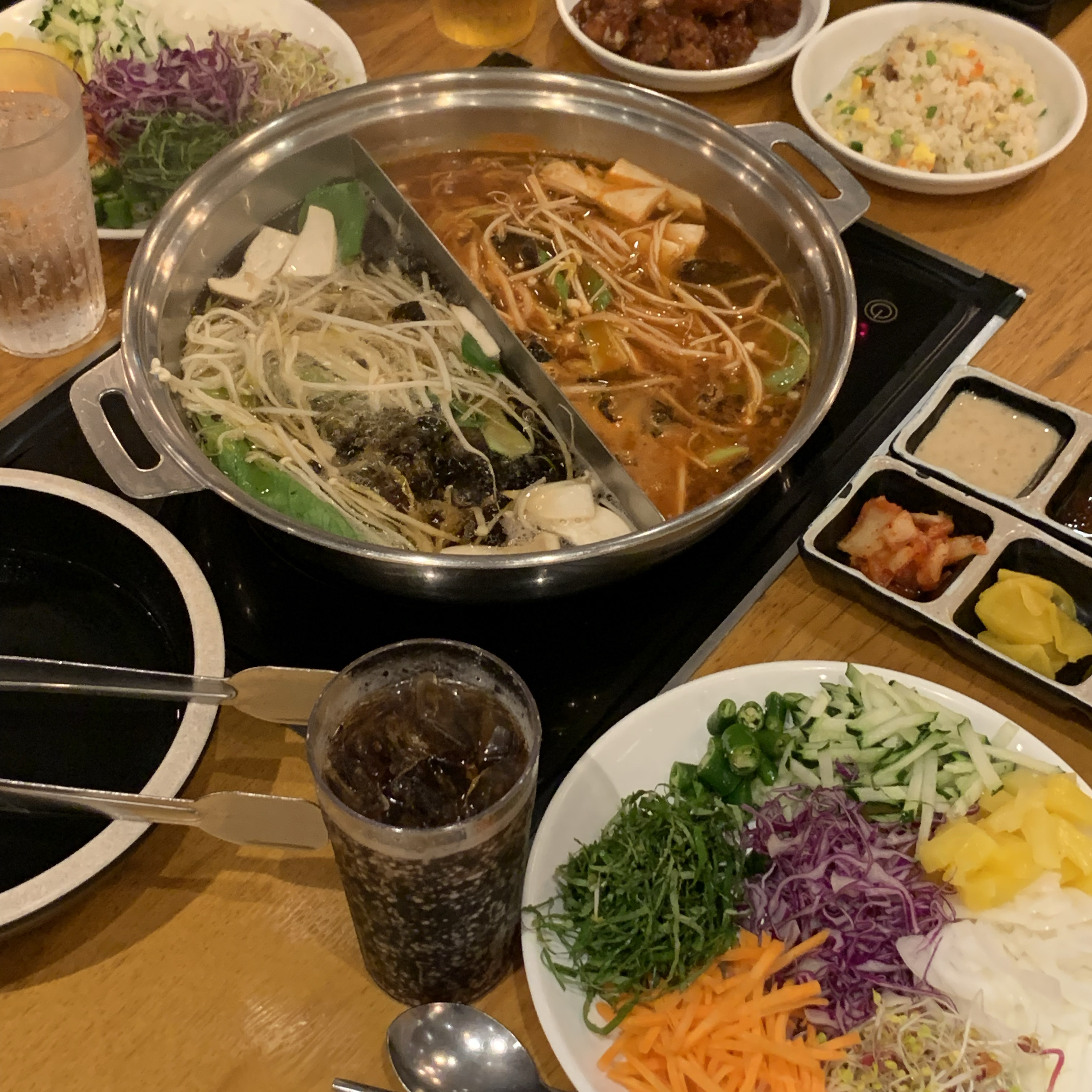 고기도 기다림없이 가져올수있었고 - 대구 수성못 맛집 샤브20 수성못점