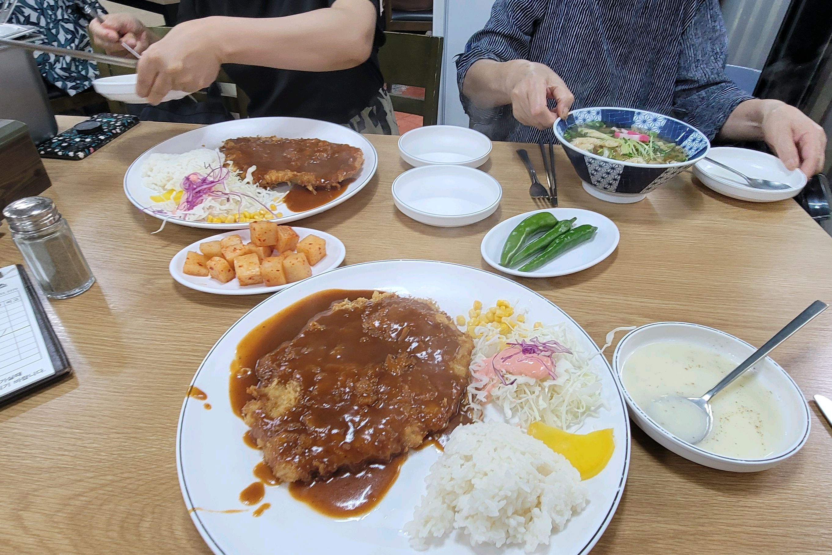 The original Namsan Wang Donkatsu restaurant in Pil-dong, Jung-gu, Seoul