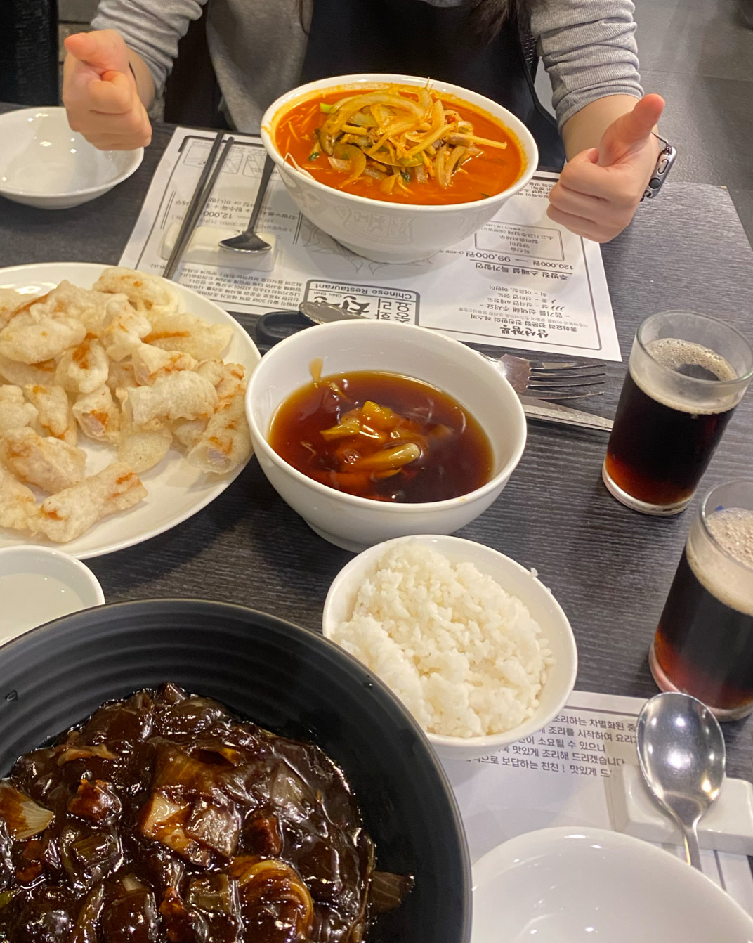  한국 서울 쌍문역 주변 우동 전문점 한스친친 창동점