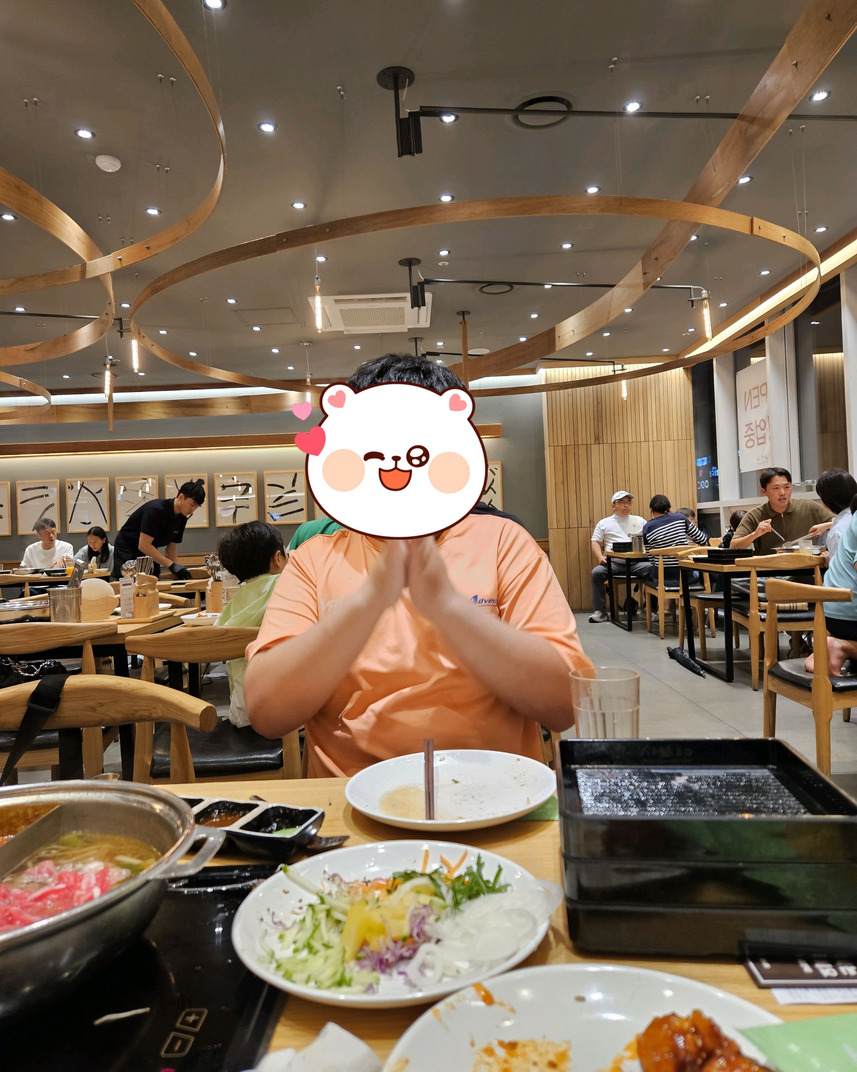 런치만 매번 오고 디너는 처음 와봤는데 - 기장 정관 맛집 샤브20 기장정관점