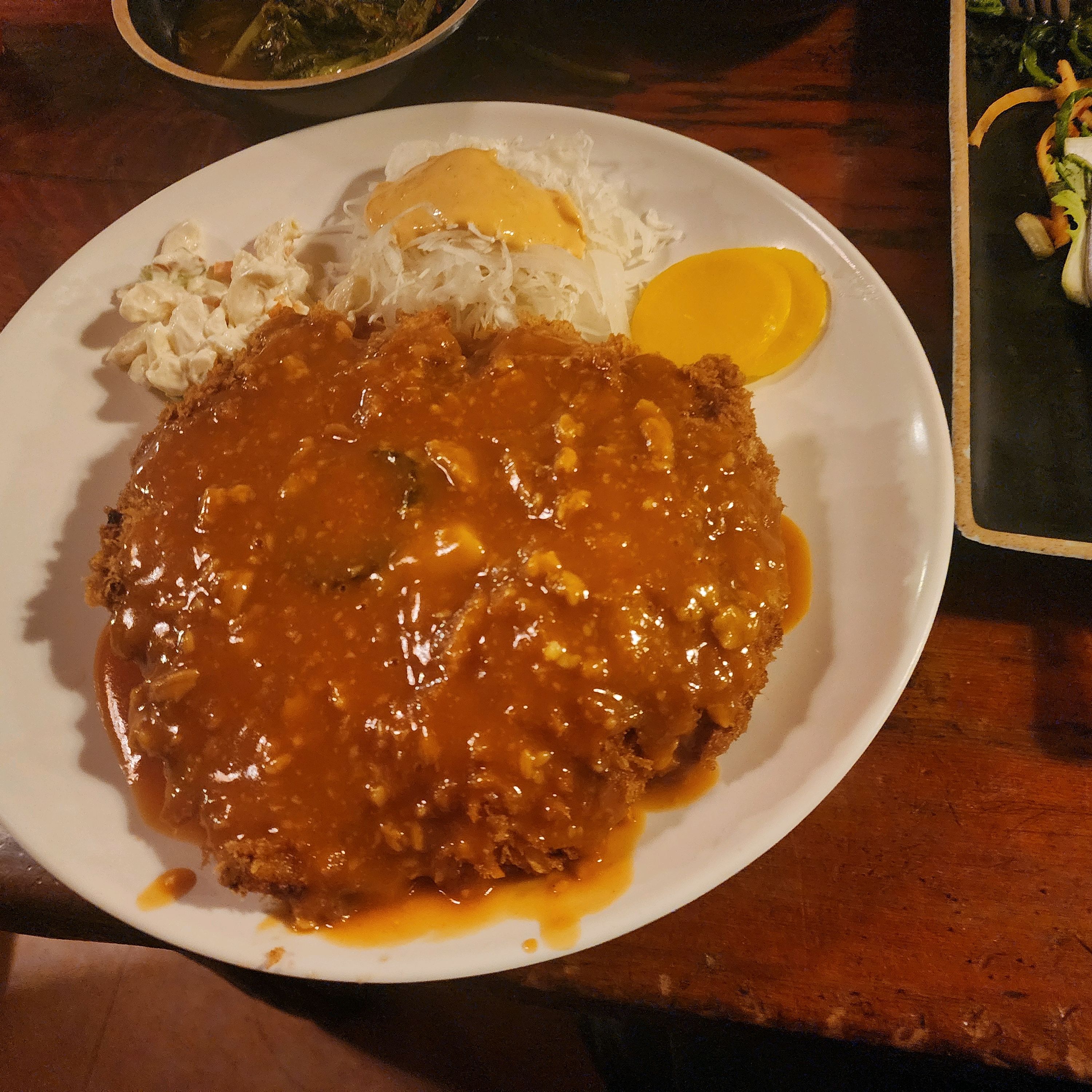 거여역식당 동촌 보리밥과 돈까스