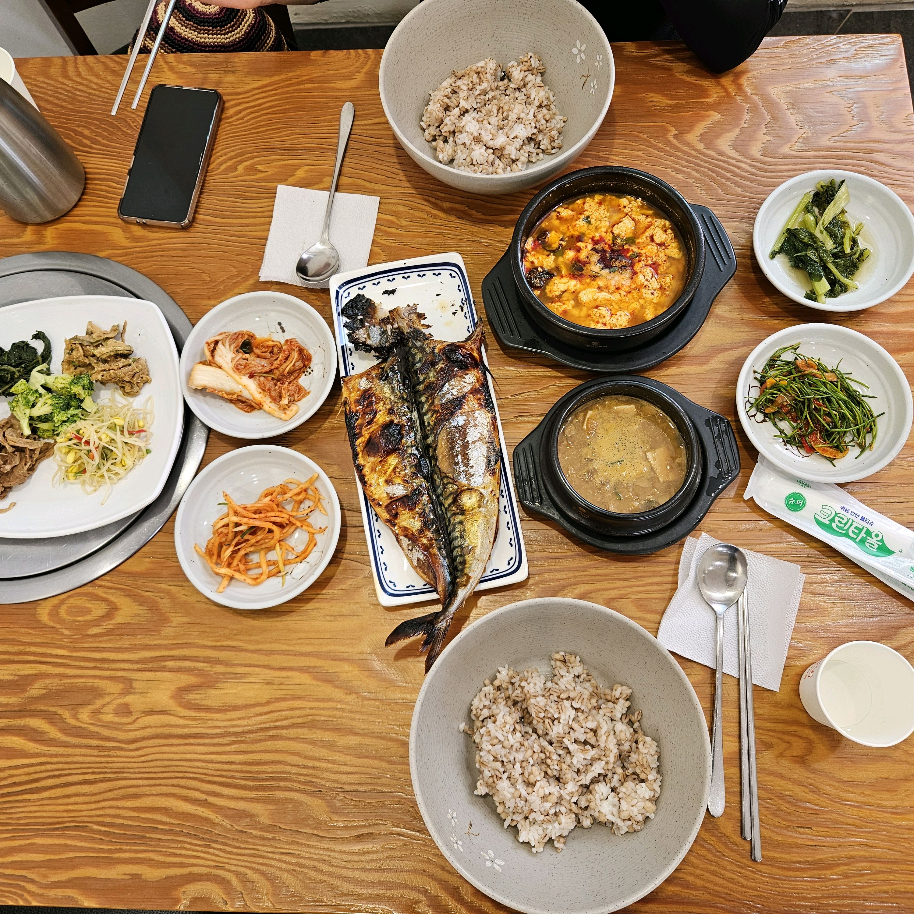 Hand Tofu of Darae Tree, a famous restaurant in Gwangjang-dong, Gwangjin-gu, Seoul