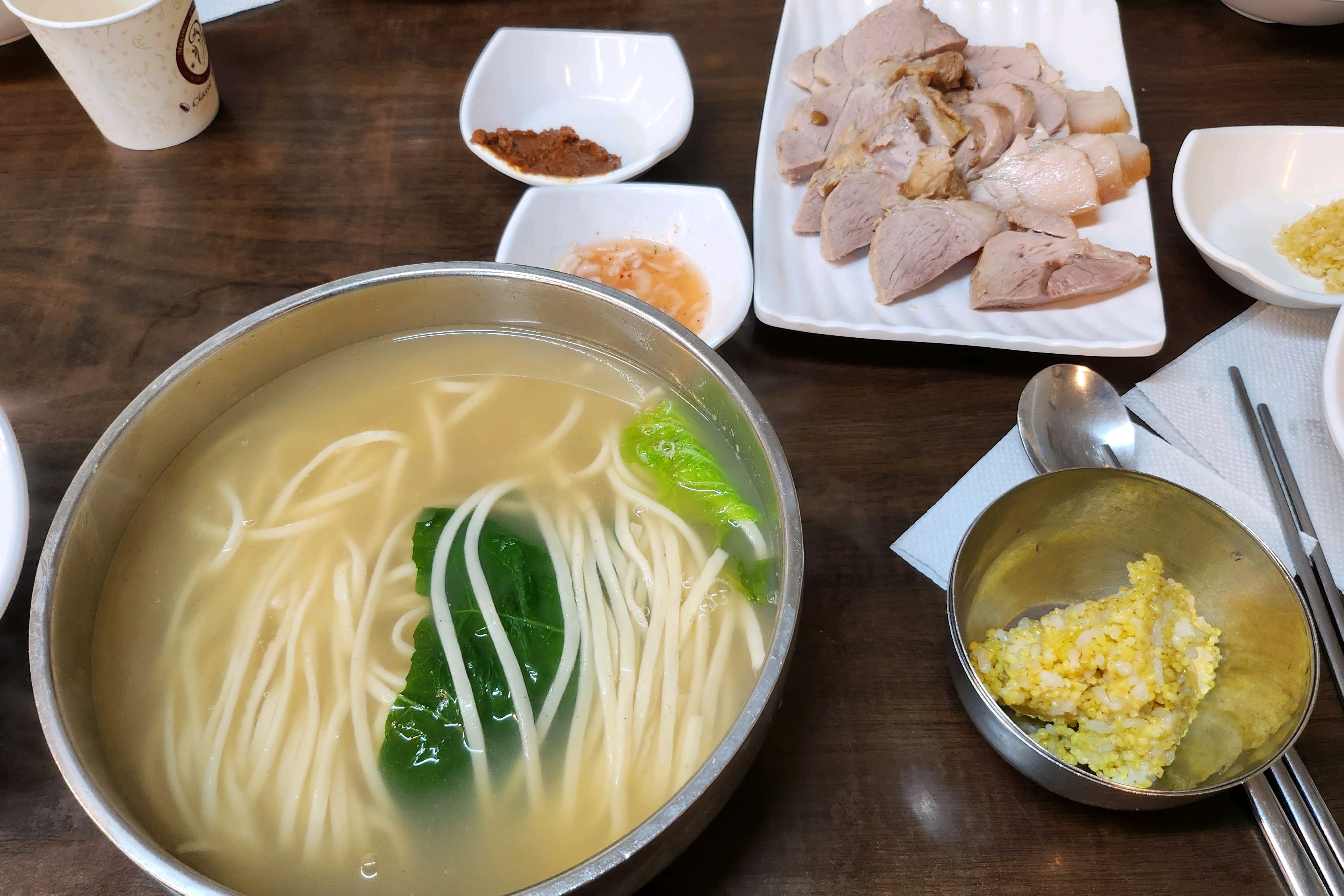 Andong Restaurant in Jegi-dong, Dongdaemun-gu, Seoul, Handkalguksi