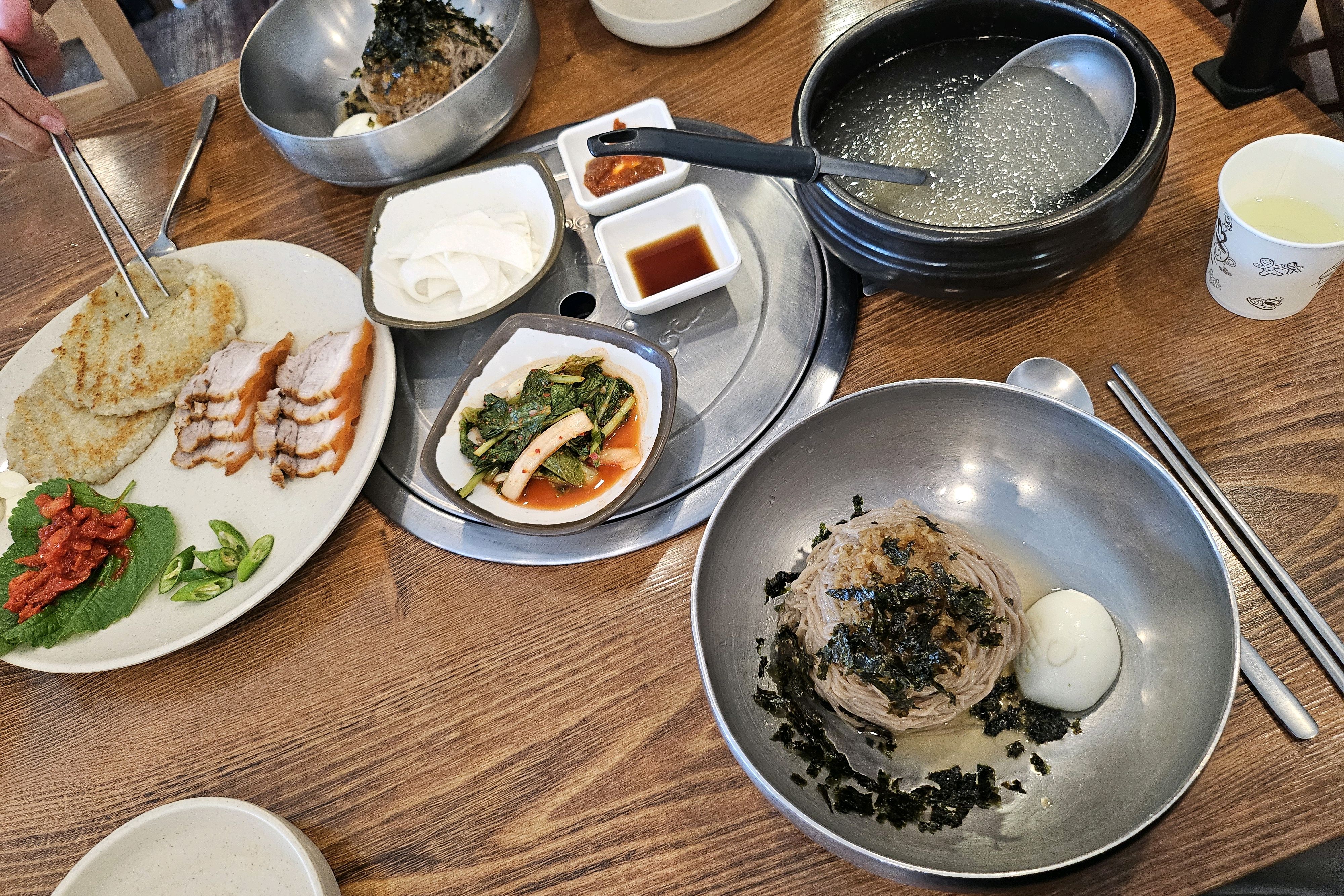 정자역 맛집 분당동치미막국수 정자점 내돈내산 방문후기