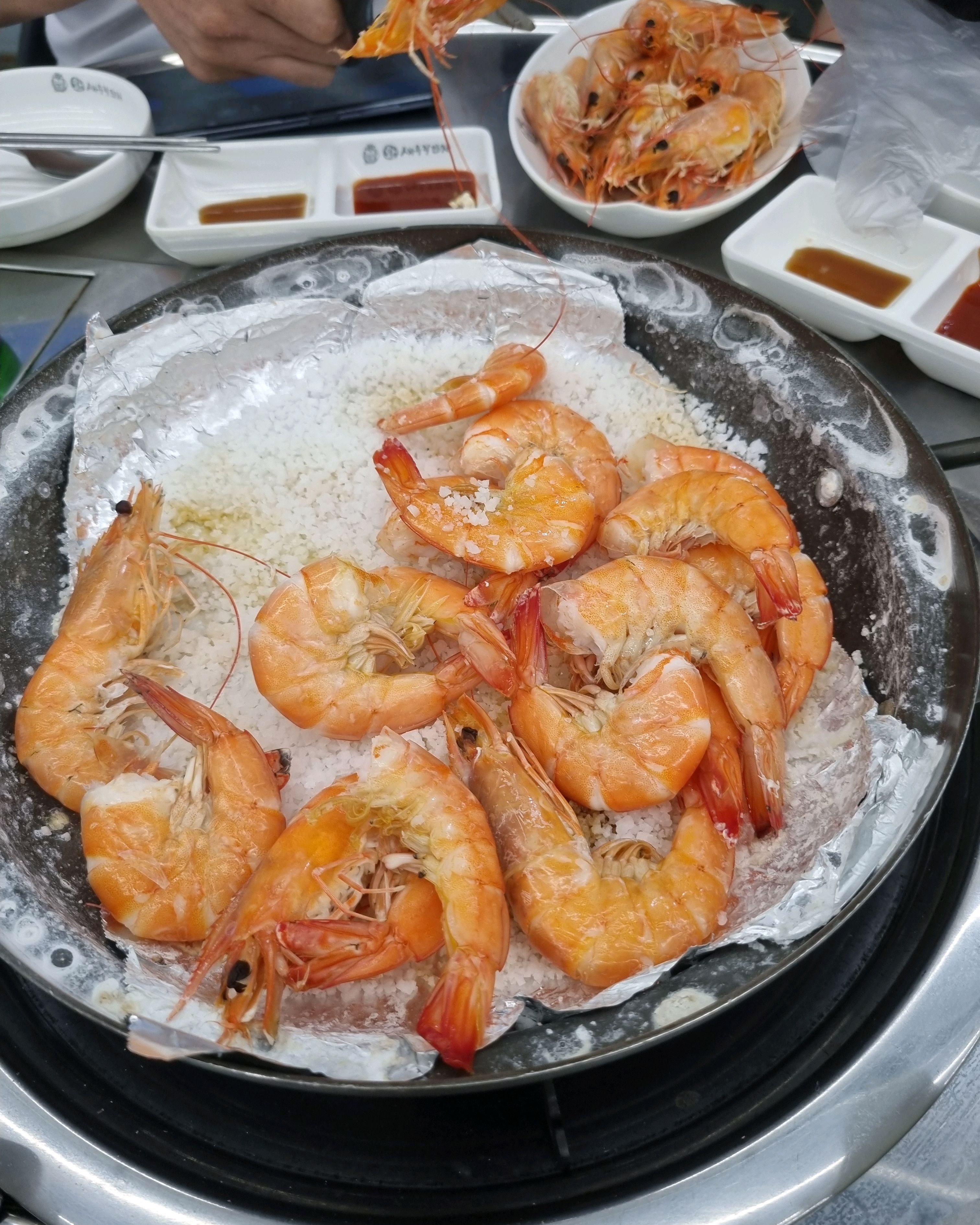 
서울시 중랑구 면목동 맛집 왕새우직판장 상봉점