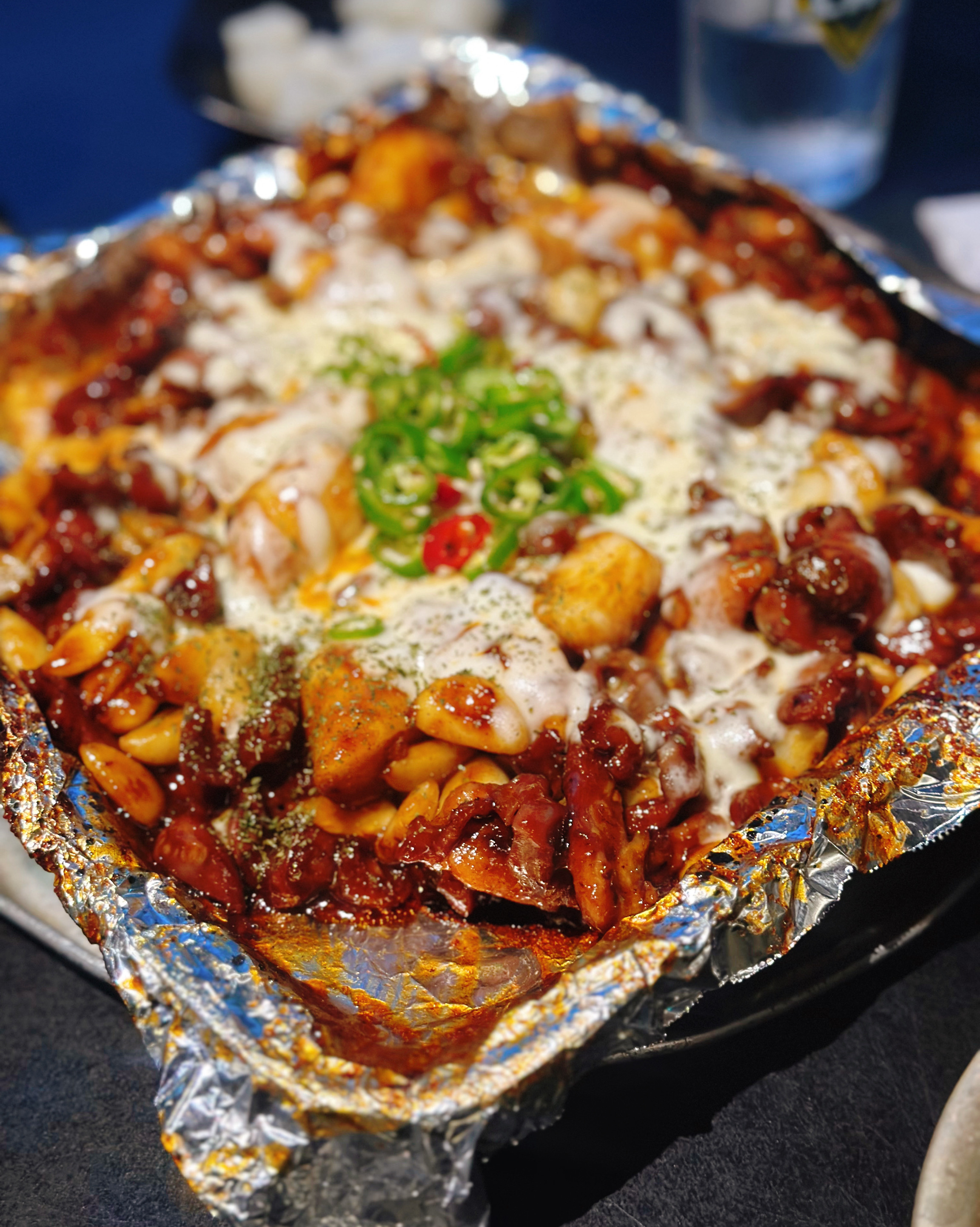 네일하고 친구랑 둘이 또 방문했어요~ - 천호동 맛집 똥찌비 천호점