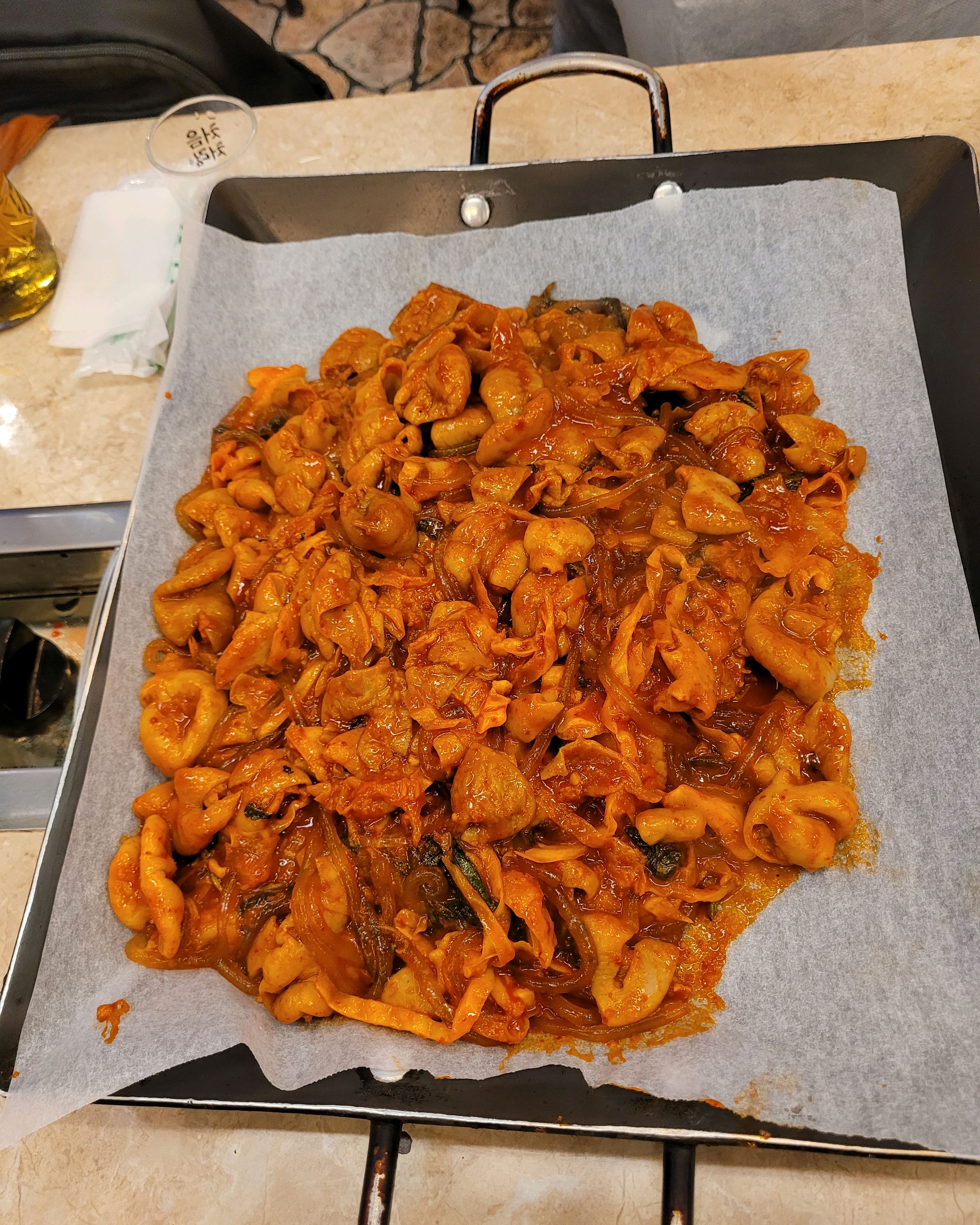 Gopchang, a famous restaurant in Jungnang-gu, Seoul