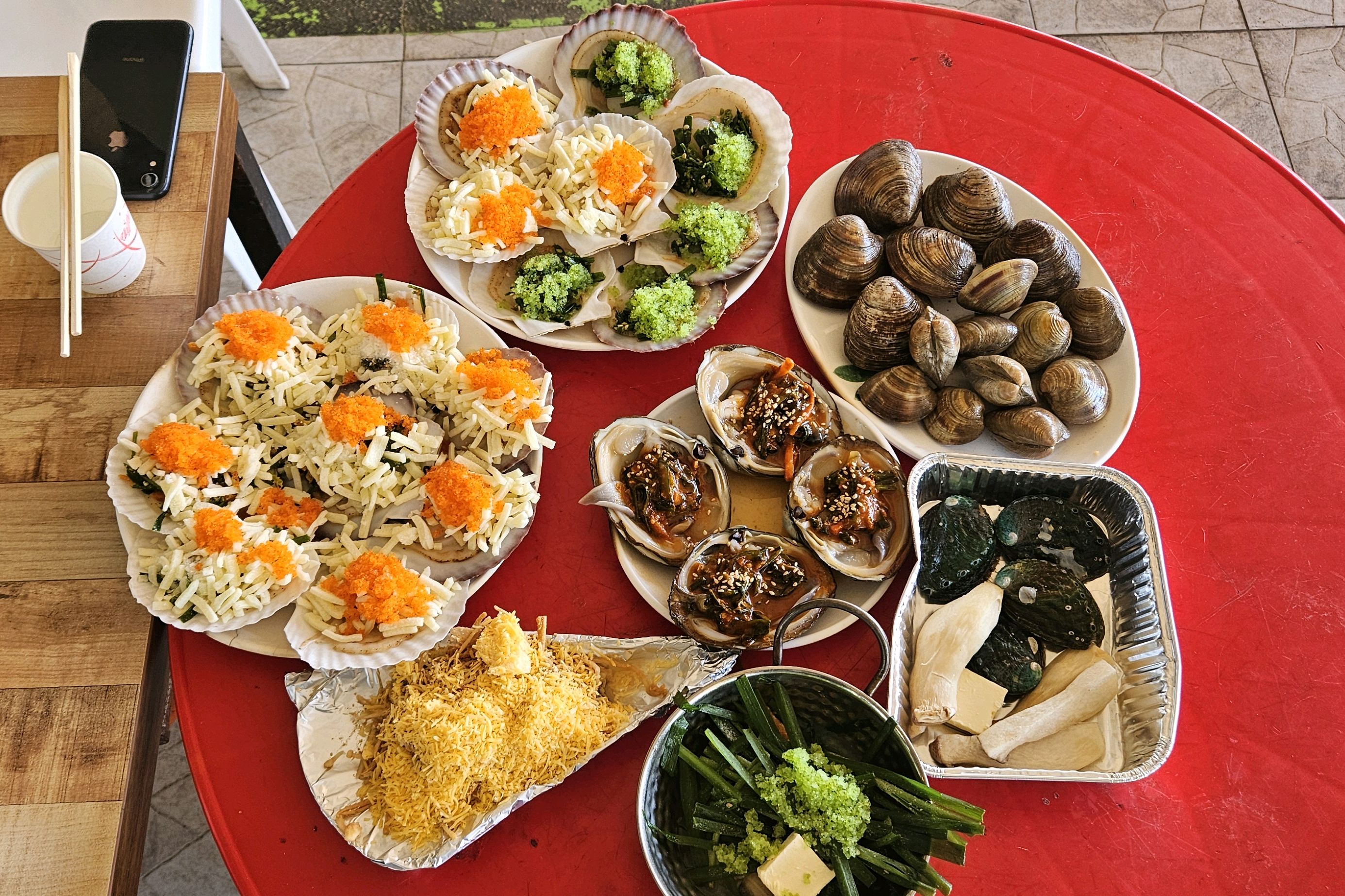 [을왕리 맛집 행운조개구이칼국수] 직접 가본 로컬 리뷰