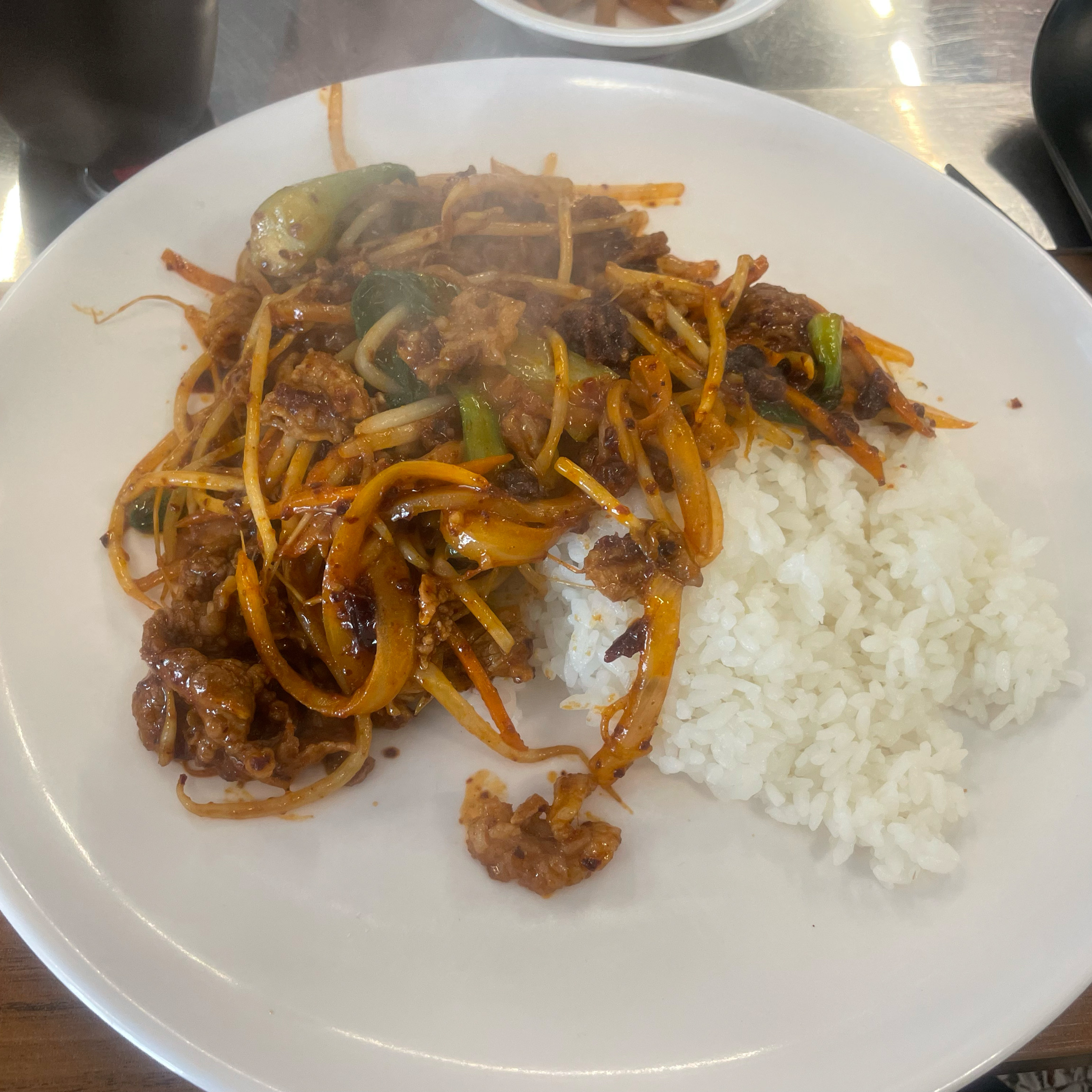  한국 서울 방배역 주변 중식당 진미도삭면