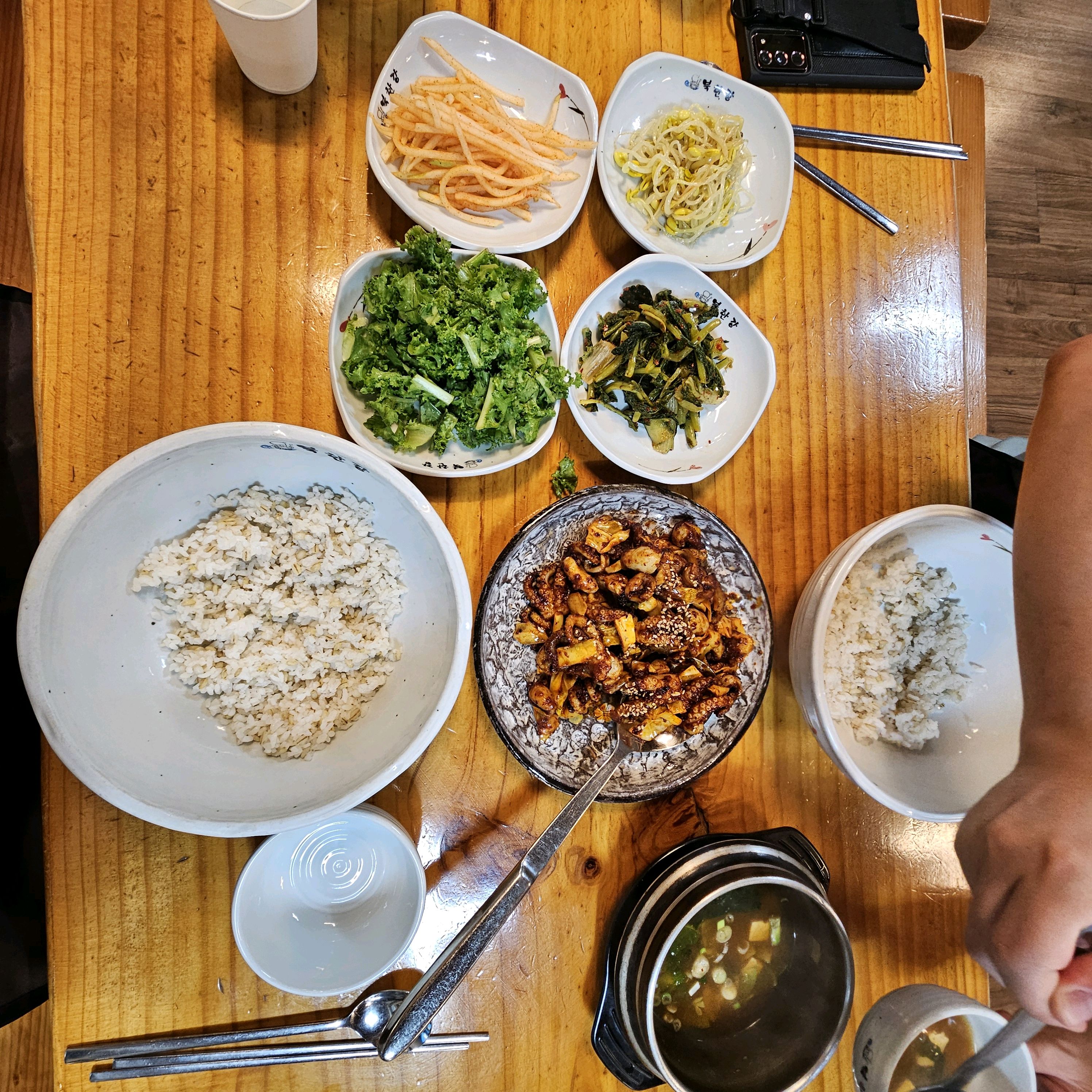 
신창역식당 북한강쭈꾸미