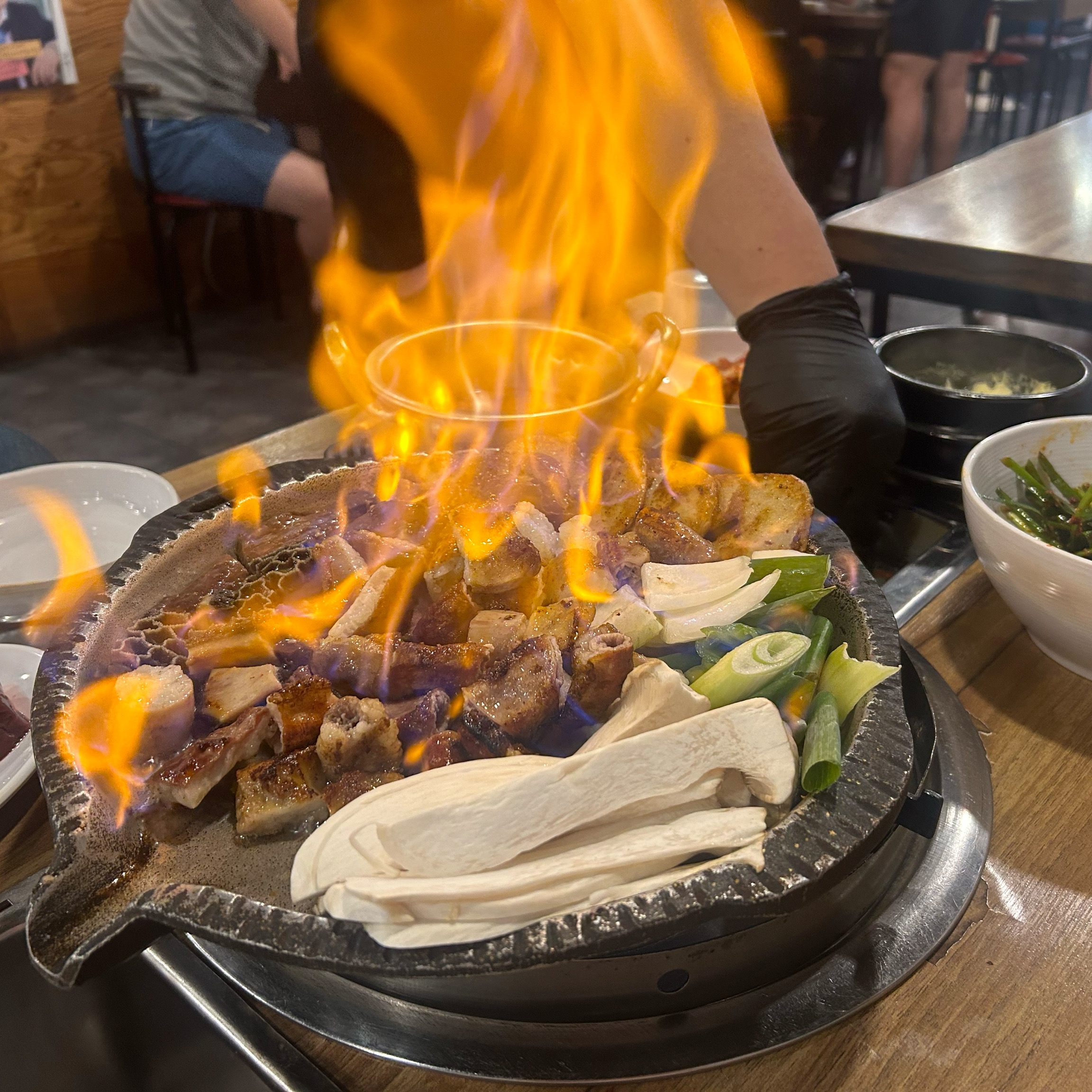 Aoseong Hwangso Gopchang, a famous restaurant in Gusan-dong, Eunpyeong-gu, Seoul