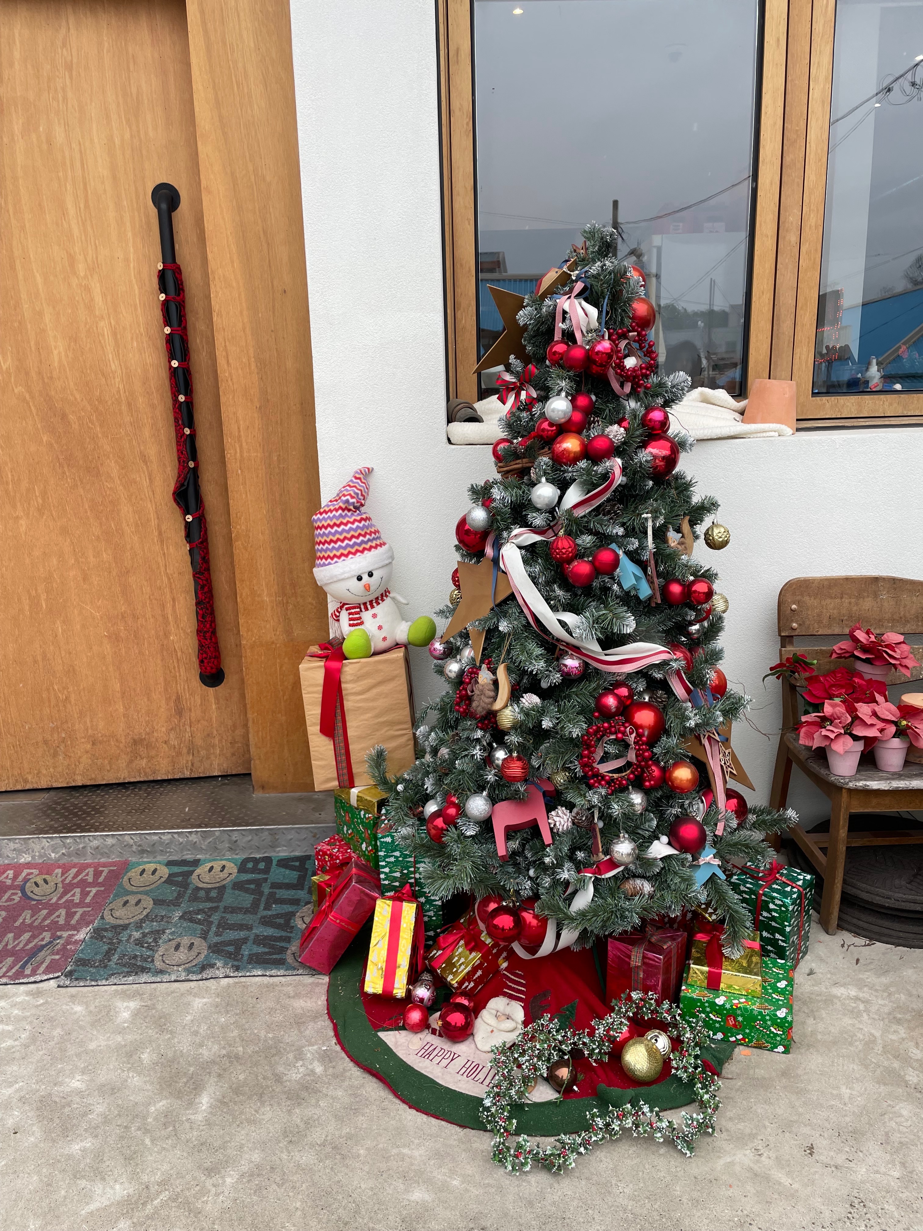 새우와 채소가 올라간 볶음밥