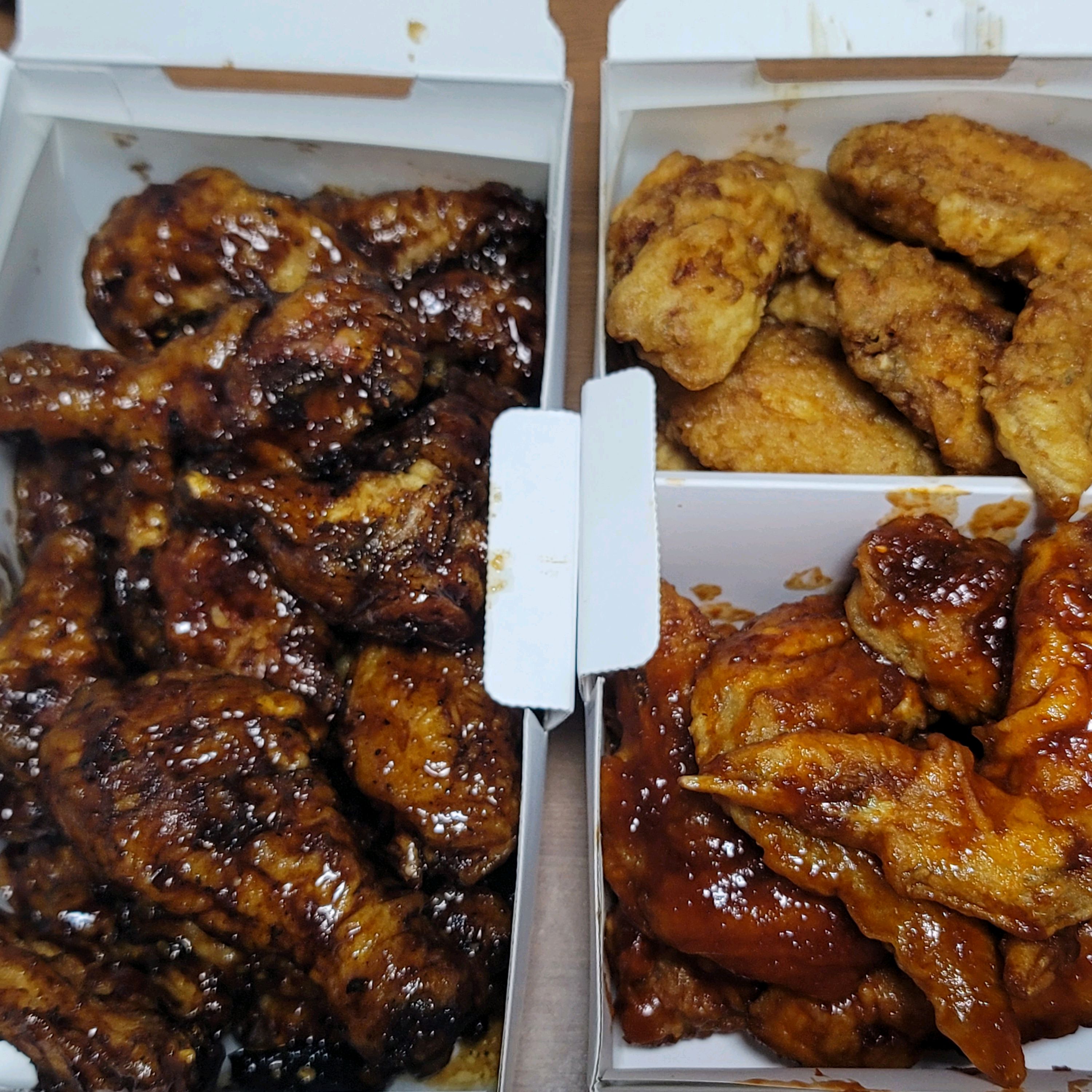 점보윙 큼직큼직해서 좋네욥!! - 천호동 맛집 교촌치킨 천호1호점