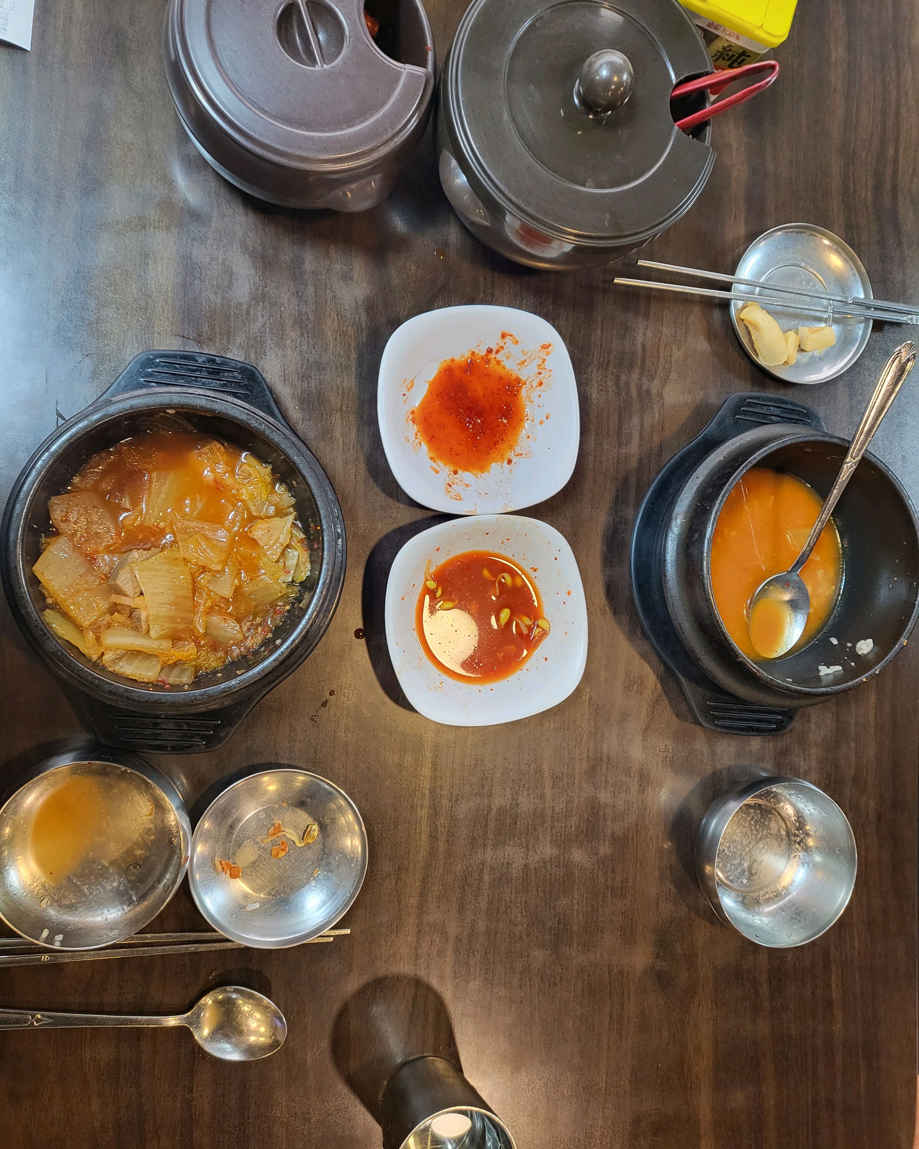 오늘도 뚝다리김치찌개 잘먹었습니다. 올해도 번창하시고 사장님!건강하세요!💞💞💞💞💞 - 천호동 맛집 명품 기사식당 뚝다리 김치찌개