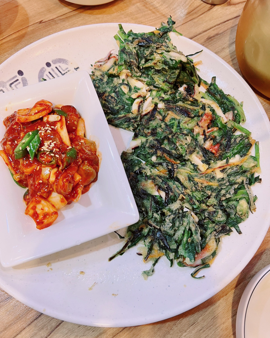 미금역 맛집 까치동래파전 내돈내산 방문리뷰