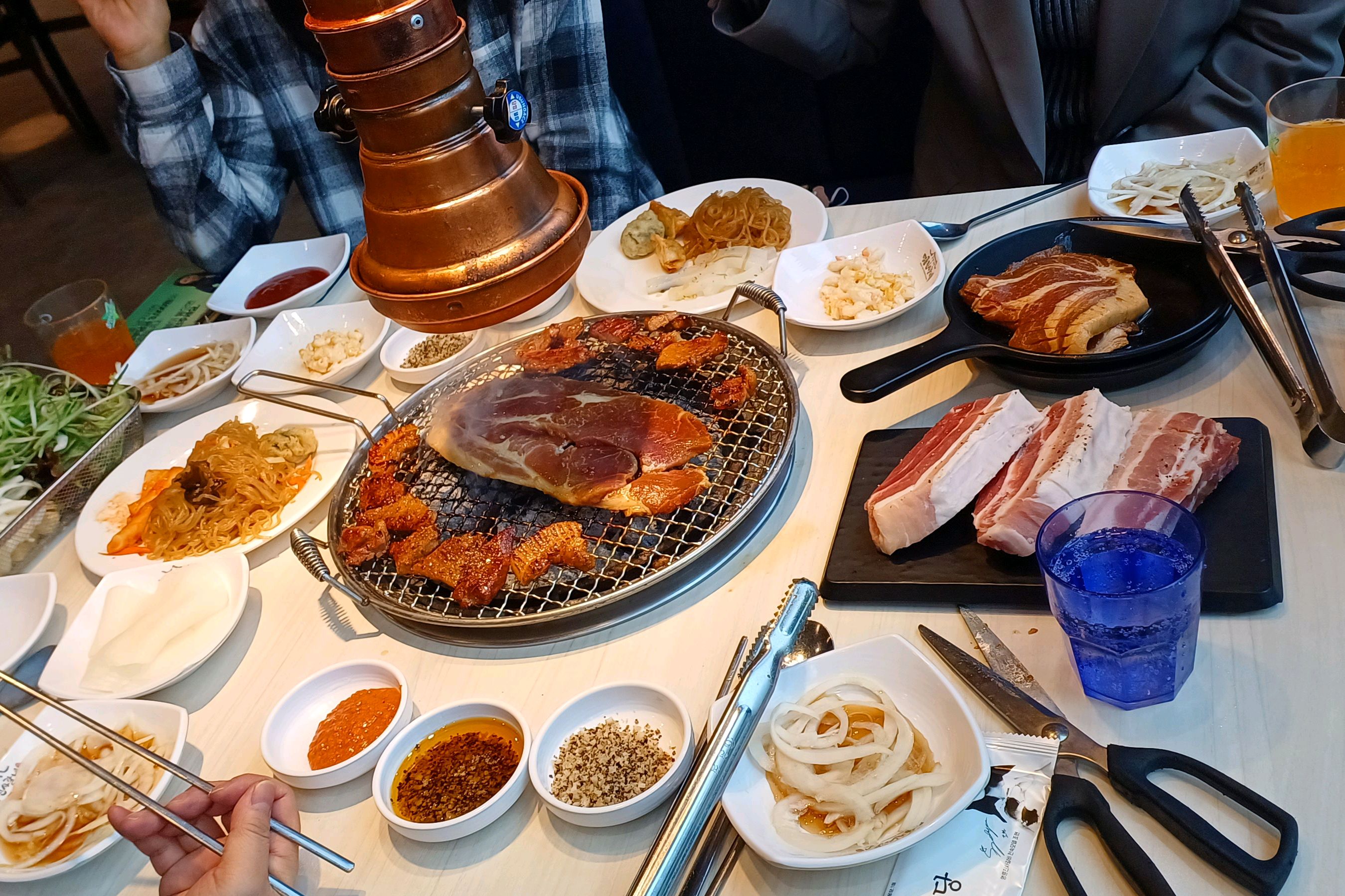 친구모임하기 좋아요. 고기 많이 먹고싶을때 찾을것 같아요. - 영통역 맛집 명륜진사갈비 수원영통역점