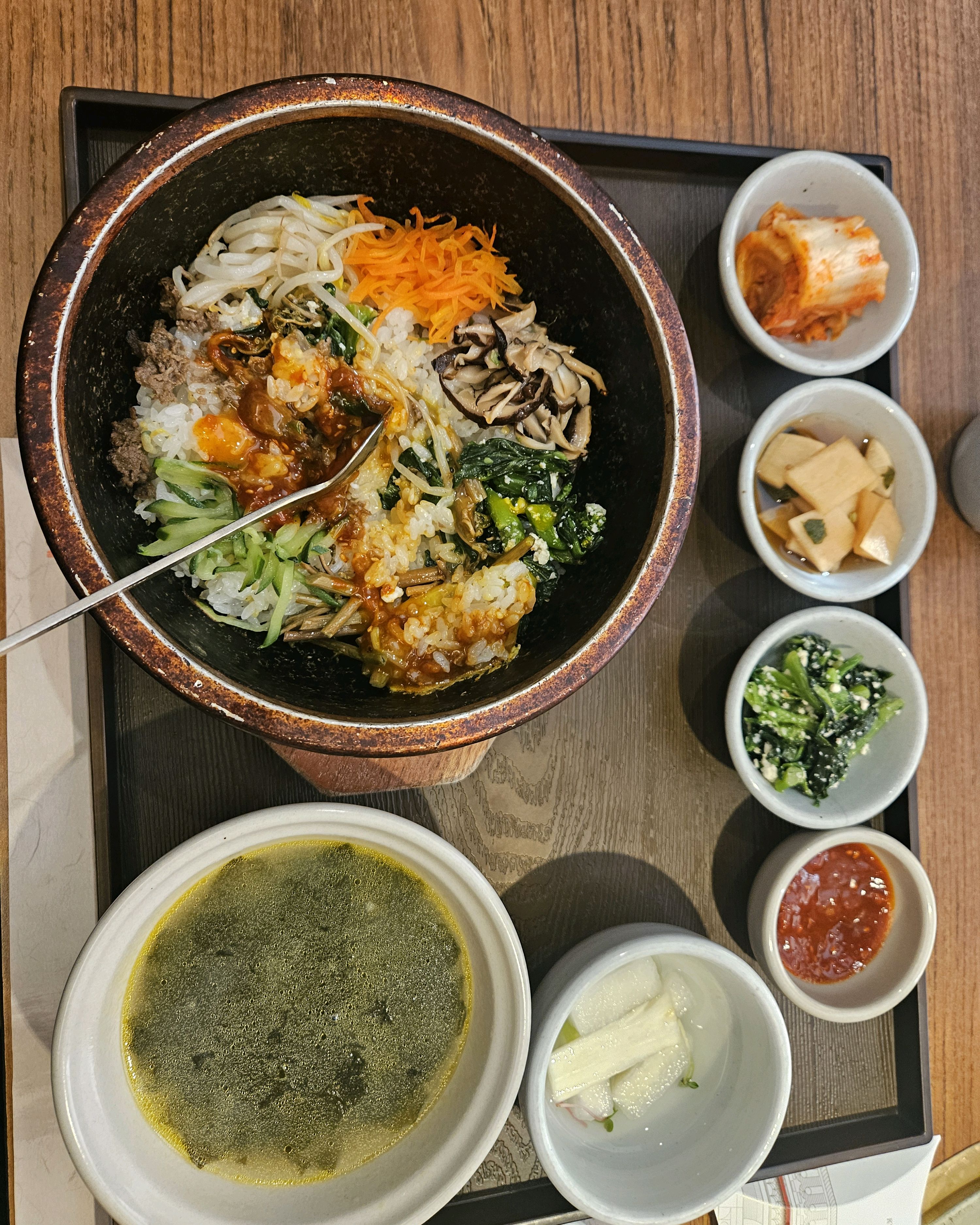 고기류나 갈비류가 주류인 경복궁이지만...17,000원으로 즐기는 단아한 식단이다. - 구월동 맛집 경복궁 구월점