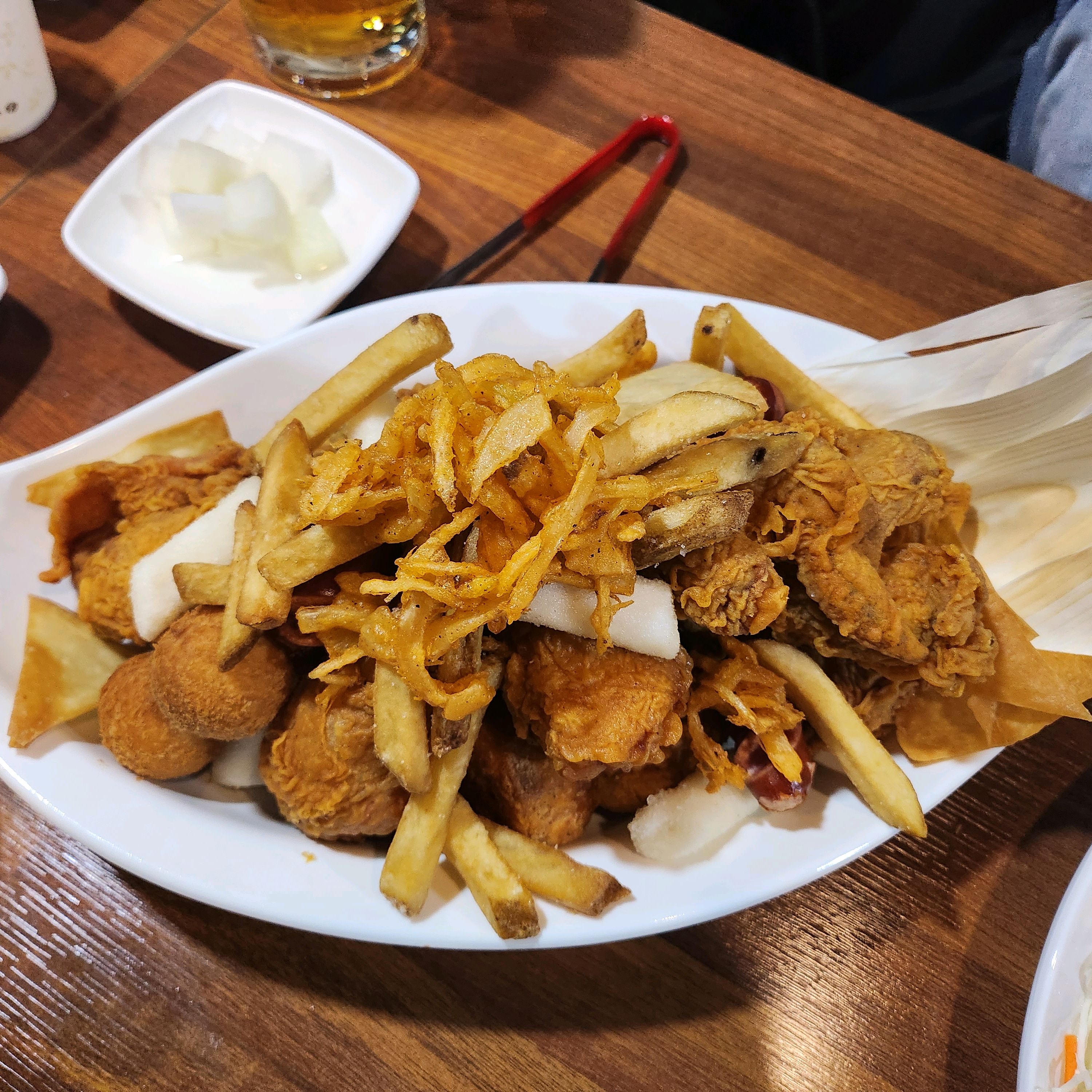 원래 치킨집 사장님이 그대로 하는줄알고 - 권선동 맛집 수원왕갈비통닭 권선시장점
