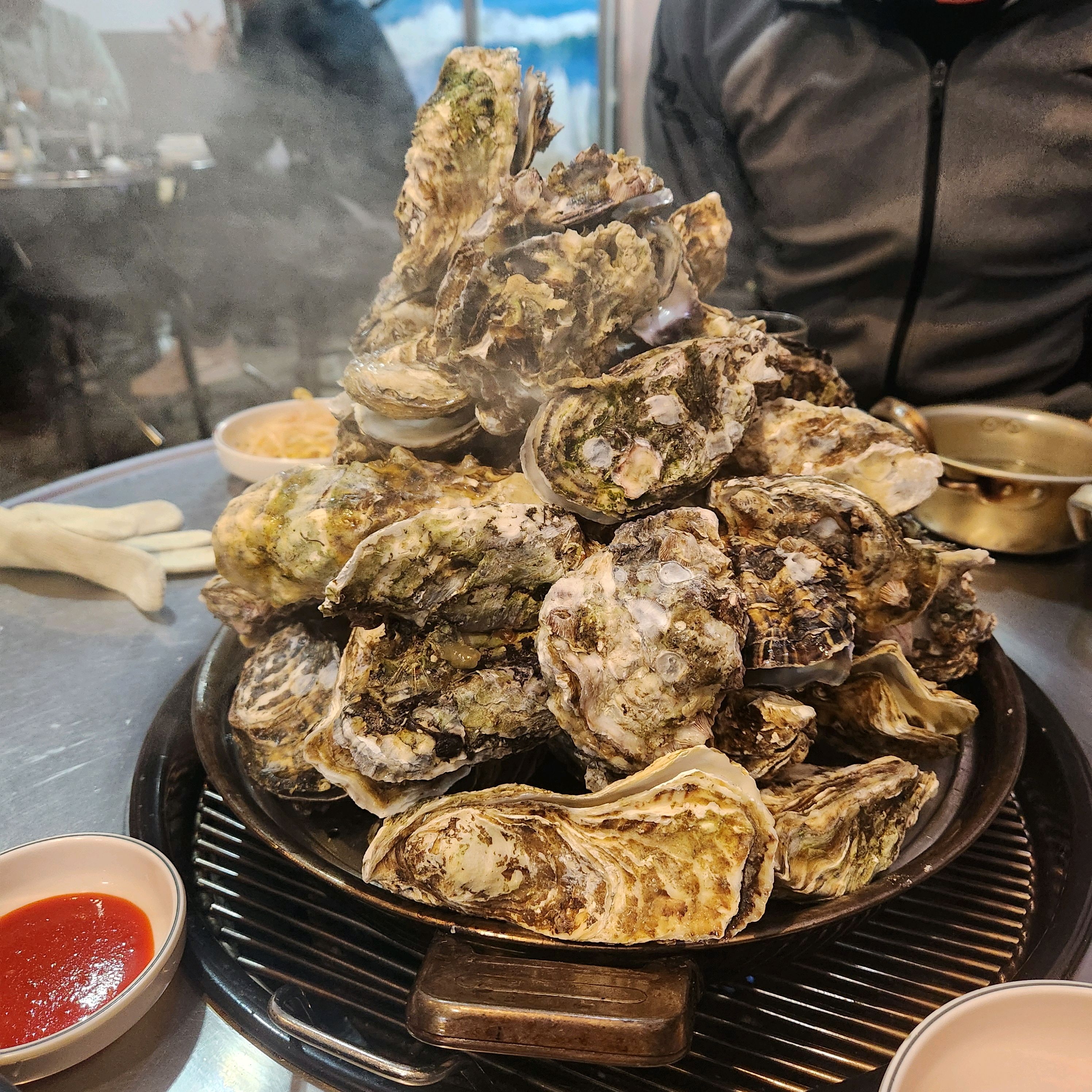 오리역 맛집 조개구울래 오리점 내돈내산 감동리뷰