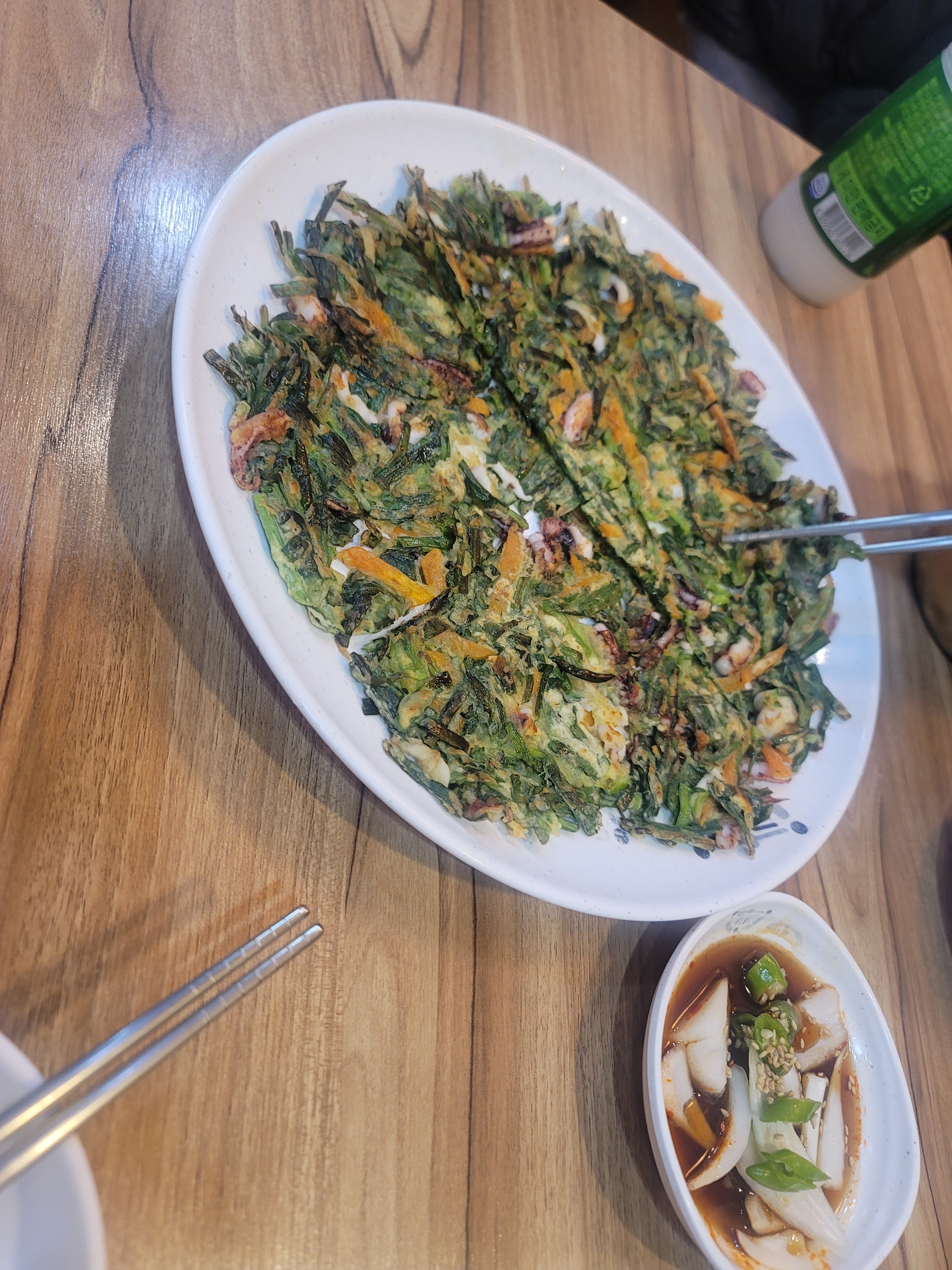 미금역 맛집 까치동래파전 내돈내산 방문리뷰
