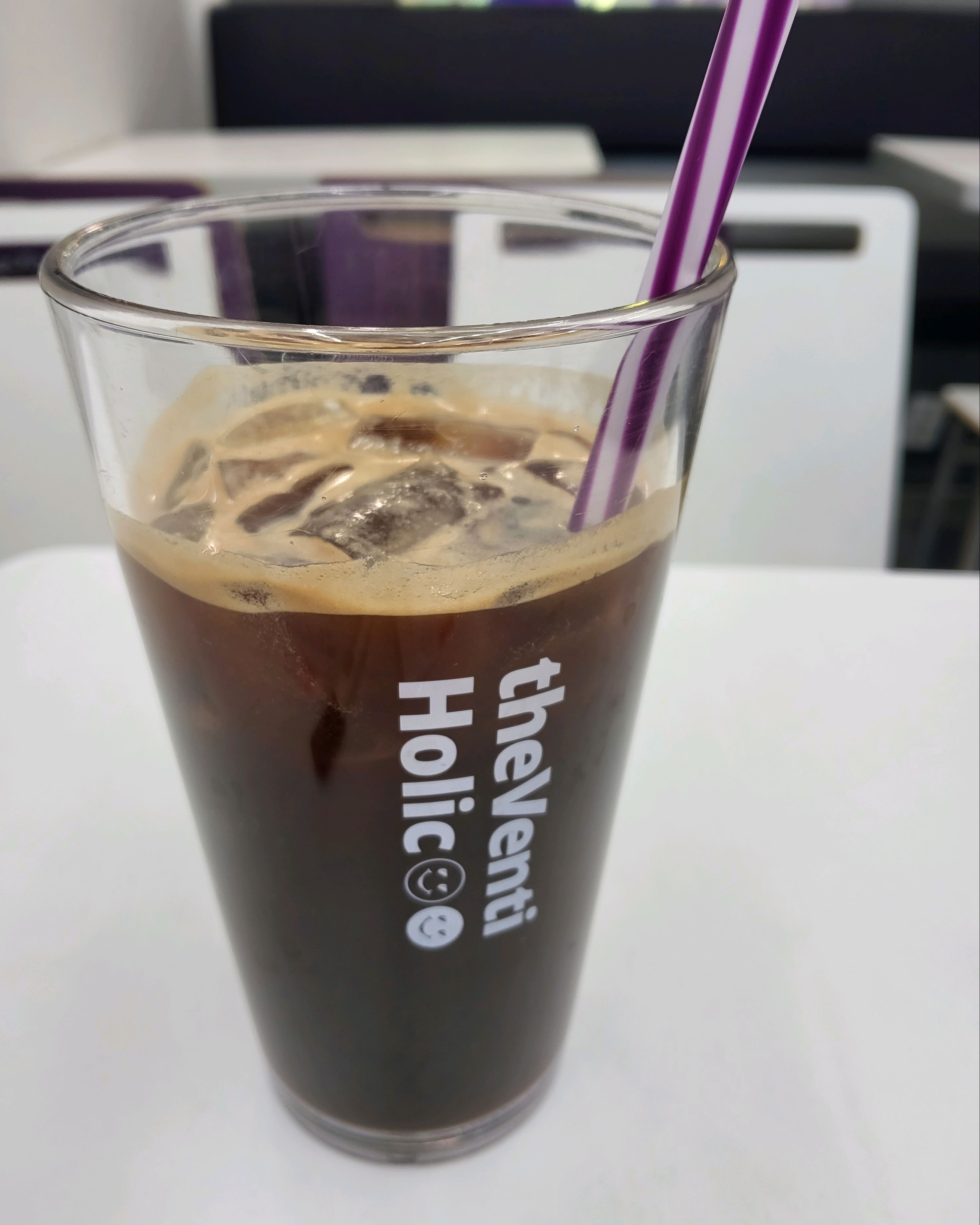 아이스 커피 잔