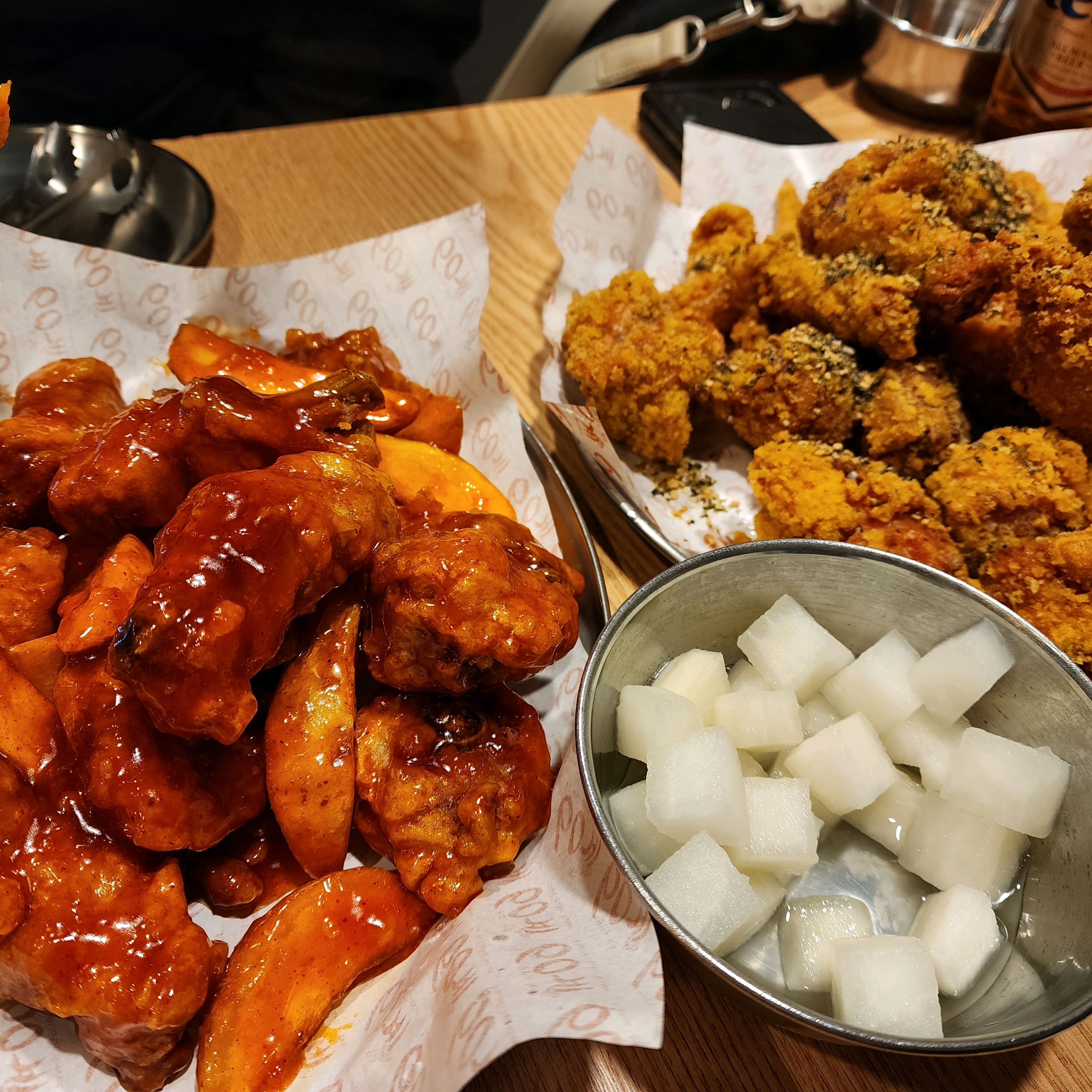 크크크 치킨 맛있어요^^ - 천호동 맛집 60계치킨 천호역점
