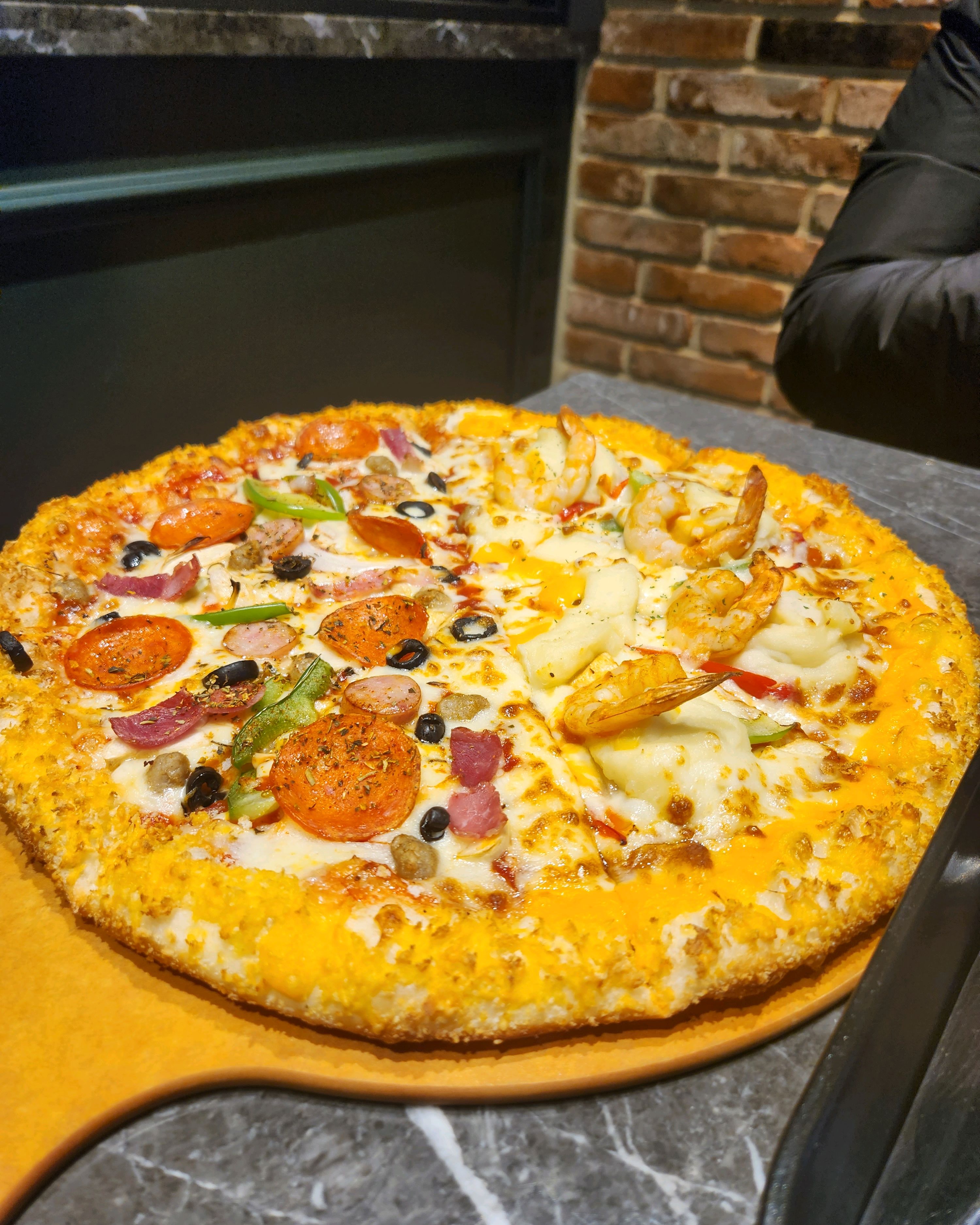 브랜드피자에 비해 저렴한 가격에 맛있는 피자를 먹을수 있어요! - 신정역 맛집 피자몰 신정점