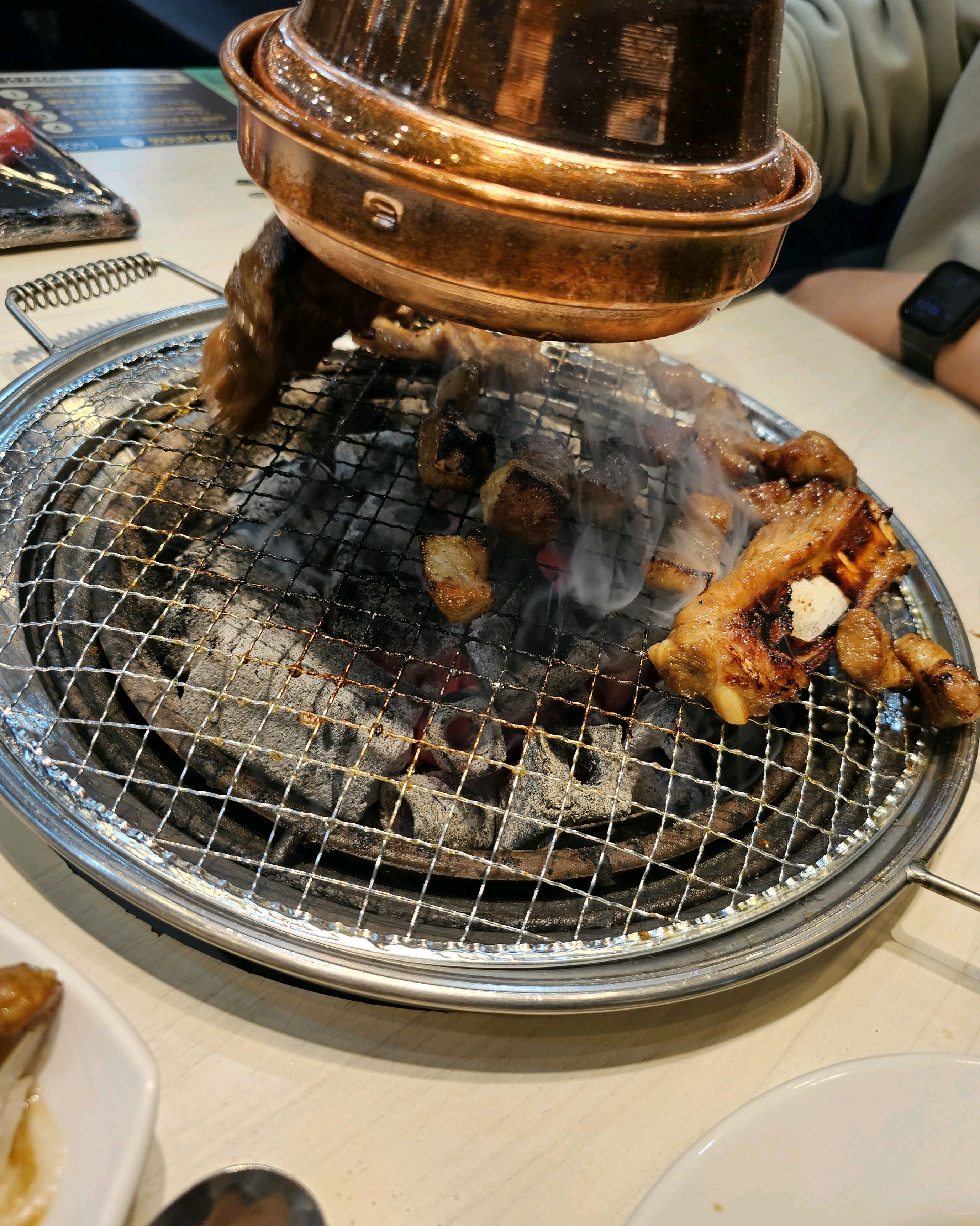 셀프바에 있는 사이드 메뉴, 반찬도 맛 괜찮고 부담없이 배부르게 가족 외식하기 좋아요 - 영등포 맛집 명륜진사갈비 서울양평역점