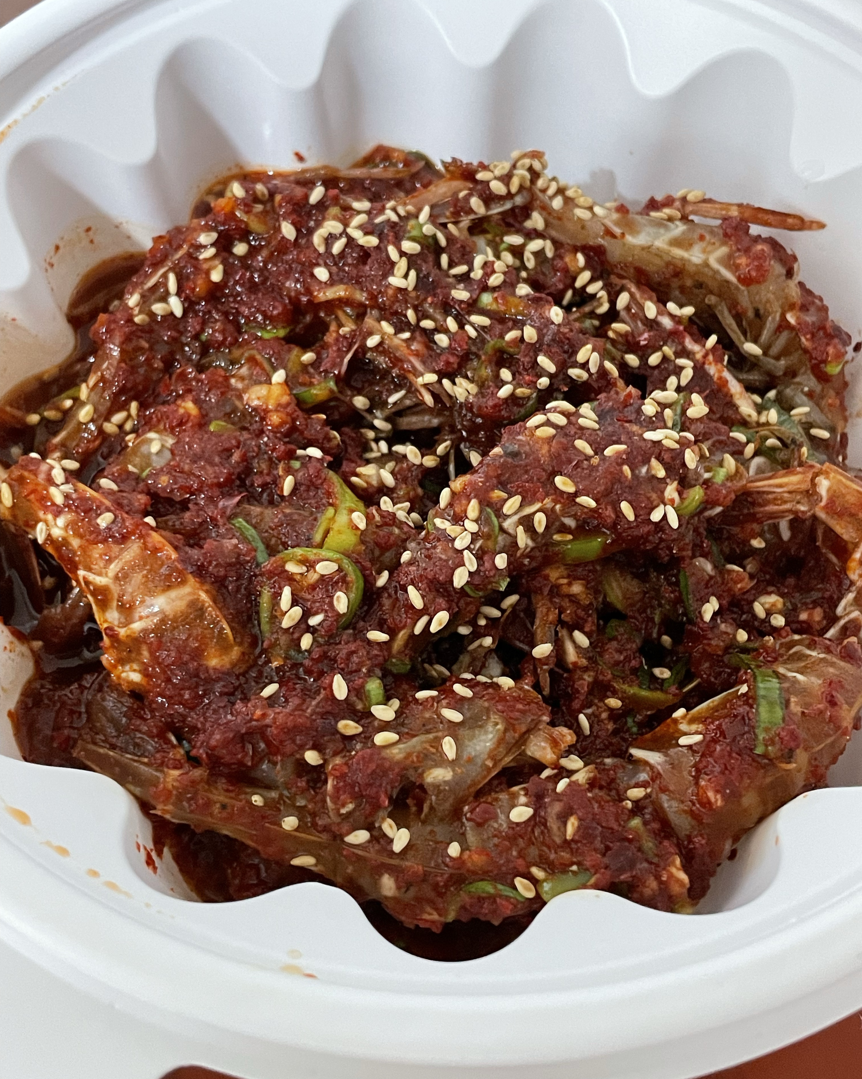 남편이랑 삼척을 3번째 방문하는데 새로운게 없을까 찾아본 새우무침! 동태알탕 물회도 시켰는
