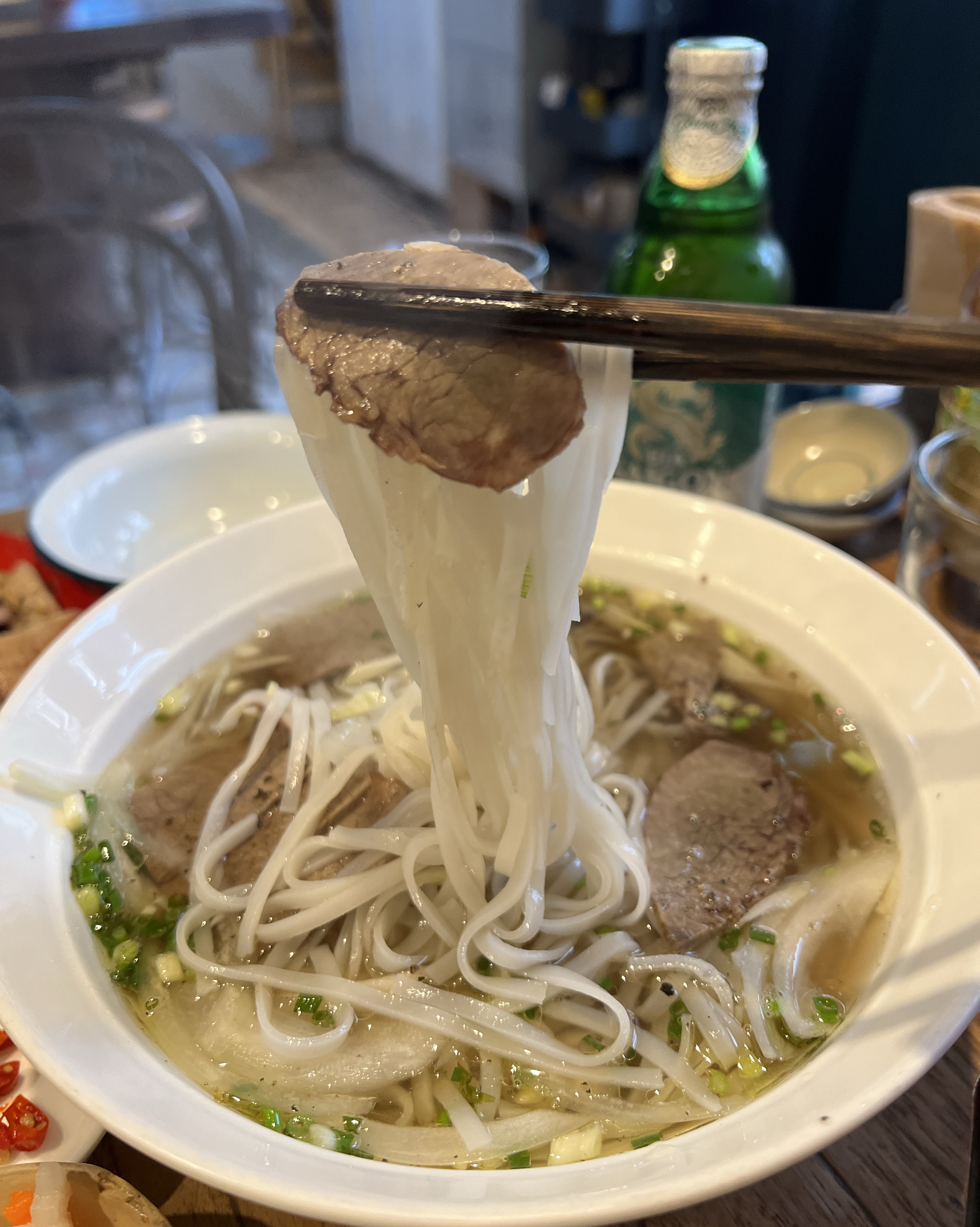 여기 쌀국수 육수가 국물 맛있어요! - 천호동 맛집 강동호치민