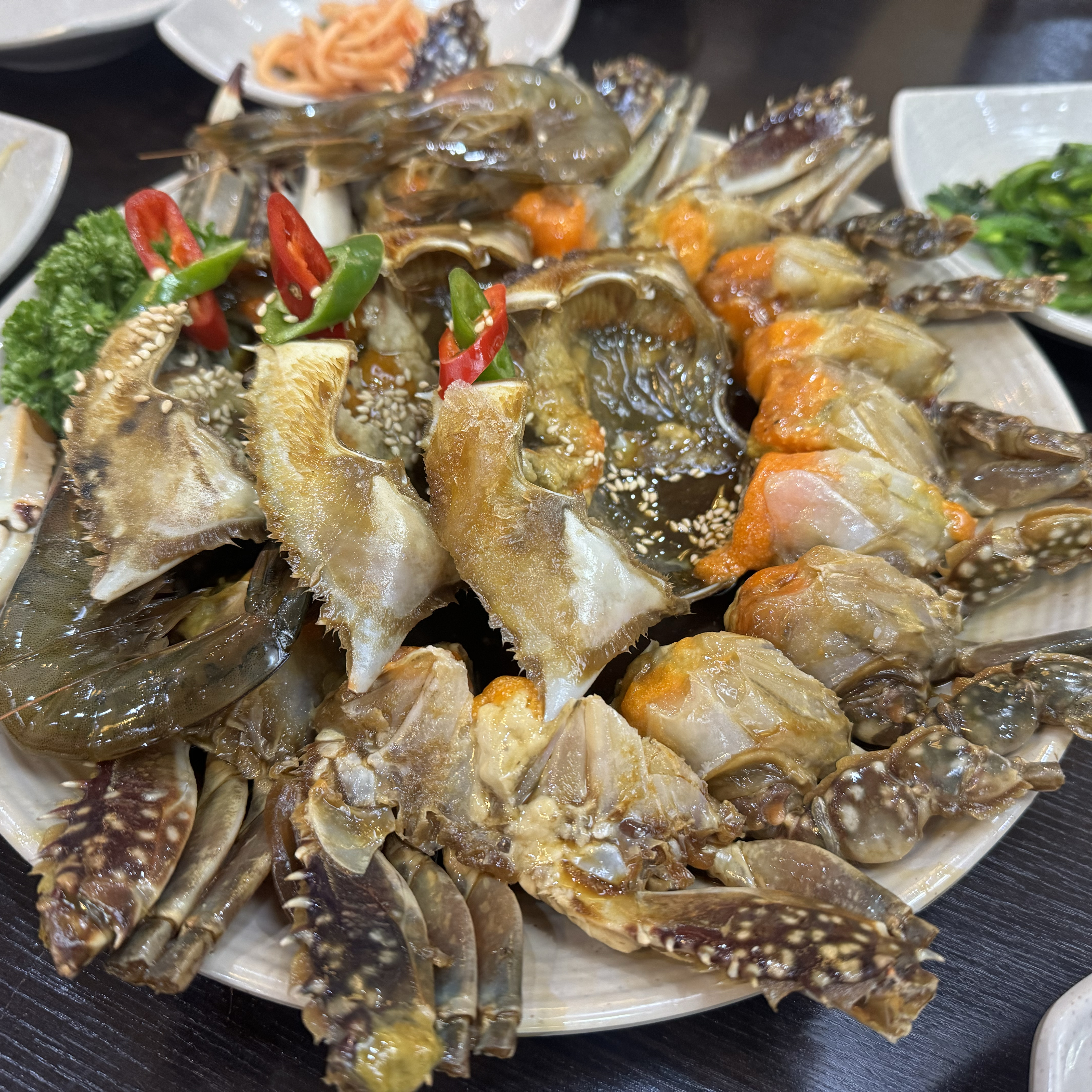  한국 서울 명동역 주변 해산물 전문점 맛집 함초간장게장