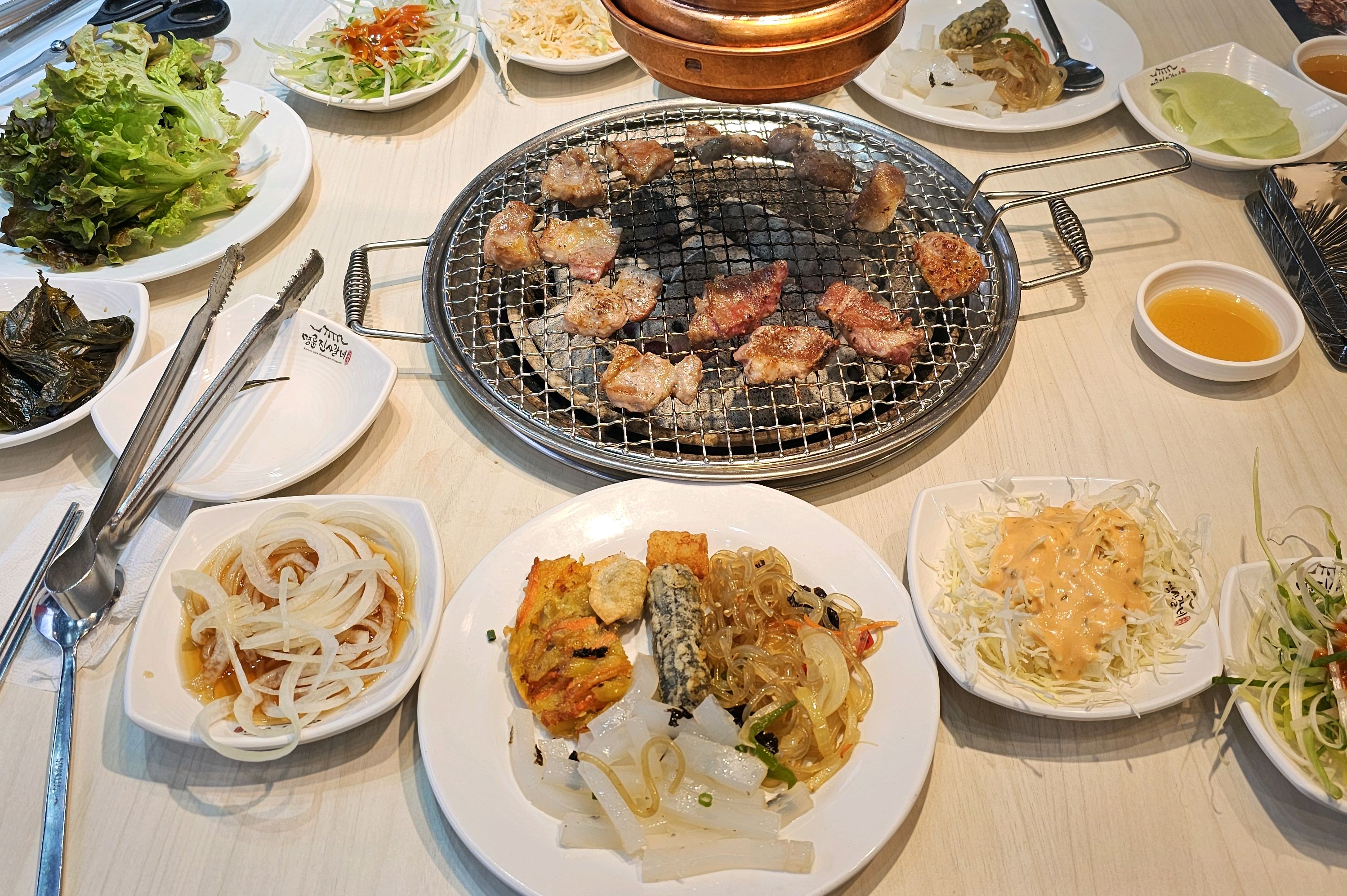 뷔페식으로 바뀌고 나서 고기외 먹을거리가 다양해져서 더 좋습니다. - 솔샘역 맛집 명륜진사갈비 서울미아점